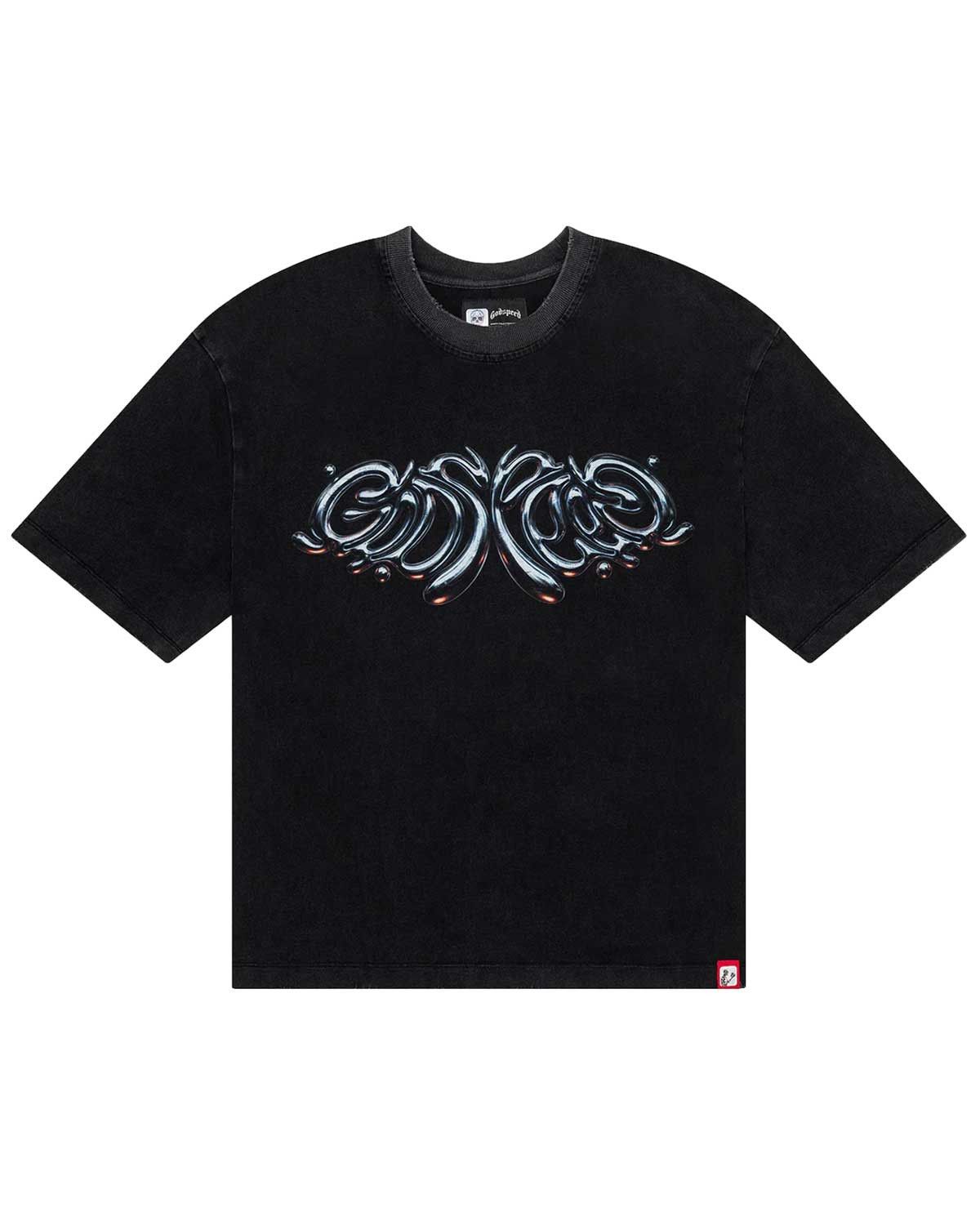 Godspeed Mercury Logo Tee Black Boom Size US S / EU 44-46 / 1 - 1 Thumbnail