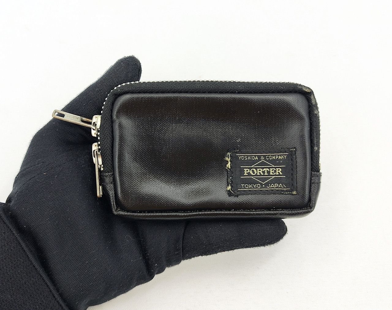 Porter × Stussy Stussy Porter Yoshida Zip Logo Wallet Card Holder