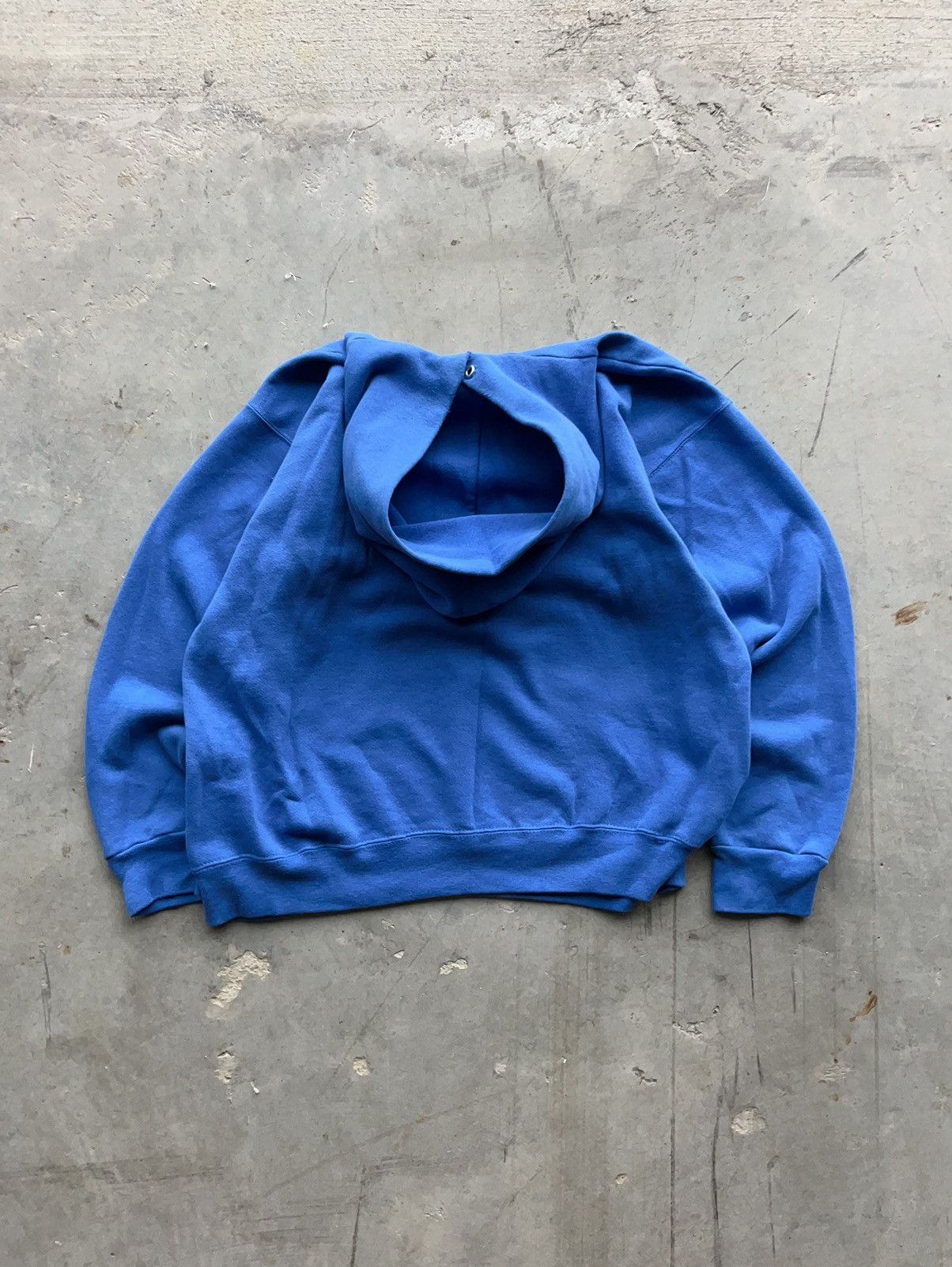 Japanese Brand × Tultex × Vintage Vintage Boxy Tultex Blank Essential Hoodie Size US L / EU 52-54 / 3 - 2 Thumbnail