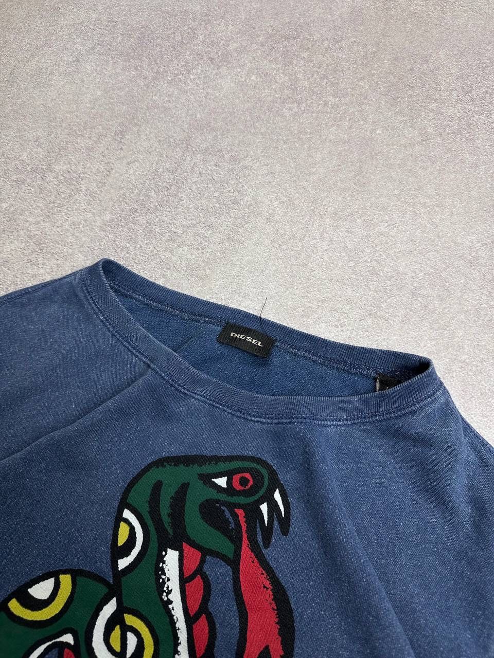 Other Vintage Diesel Old School Retro Y2K Sweatshirt L Size US M / EU 48-50 / 2 - 4 Thumbnail