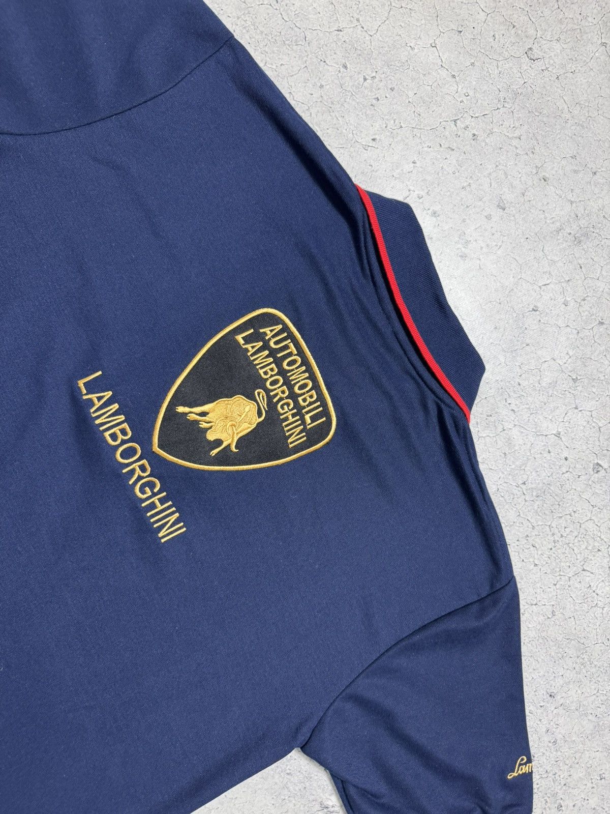 Lamborghini Lamborghini Racing Big Logo Polo Shirt Size L Size US L / EU 52-54 / 3 - 10 Thumbnail
