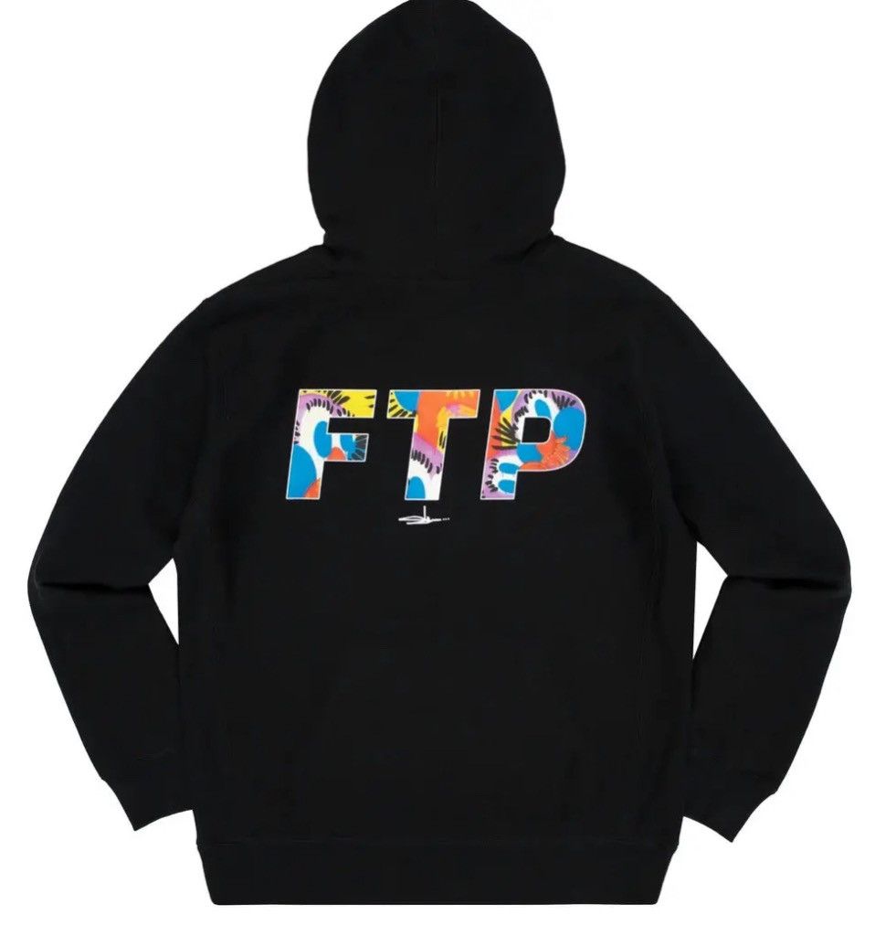 Fuck The Population FTP slap logo pullover hoodie | Grailed
