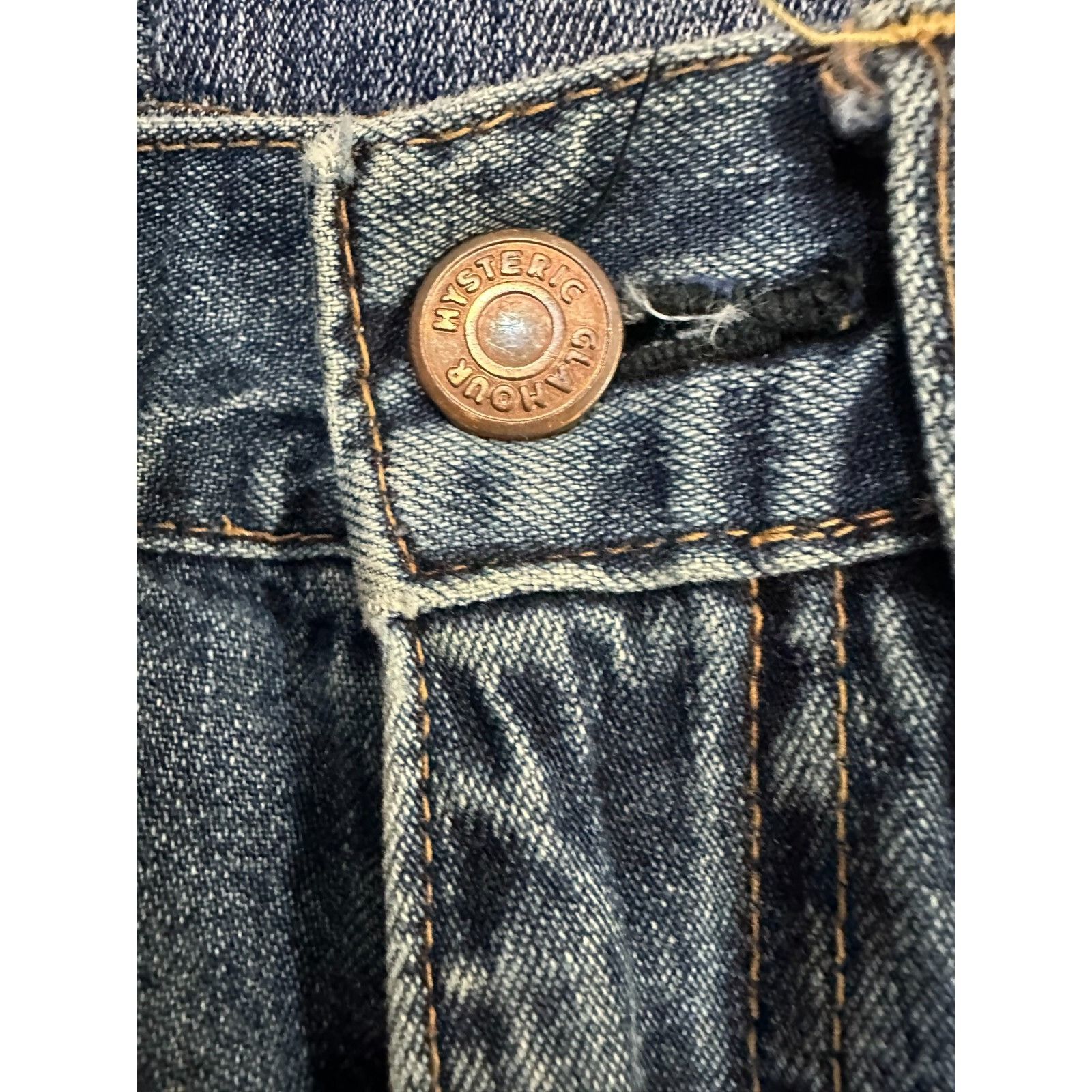 Hysteric Glamour Hysteric Glamour Embroidered Denim Jeans size 27 US M Size US 27 - 2 Thumbnail