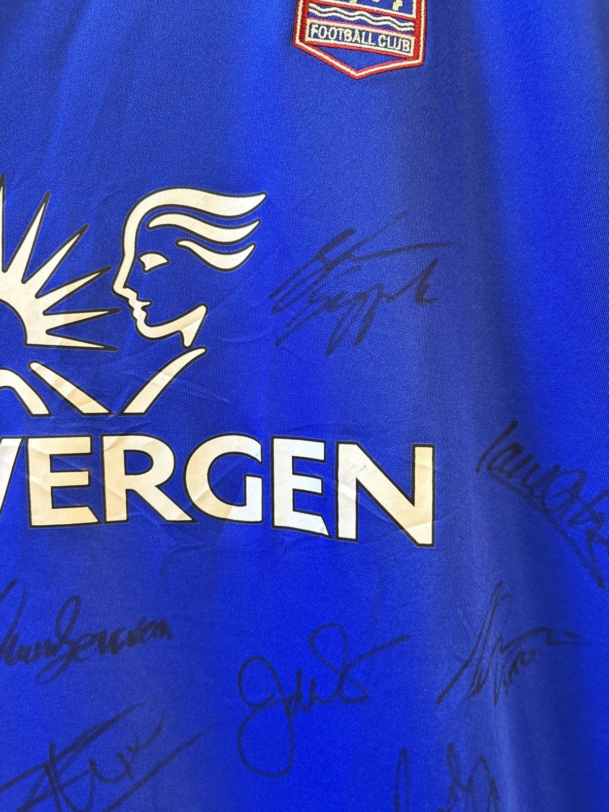 Other Vintage 2005-2007 Ipswich Town Home Kit Signed Shirt Size US XL / EU 56 / 4 - 11 Thumbnail