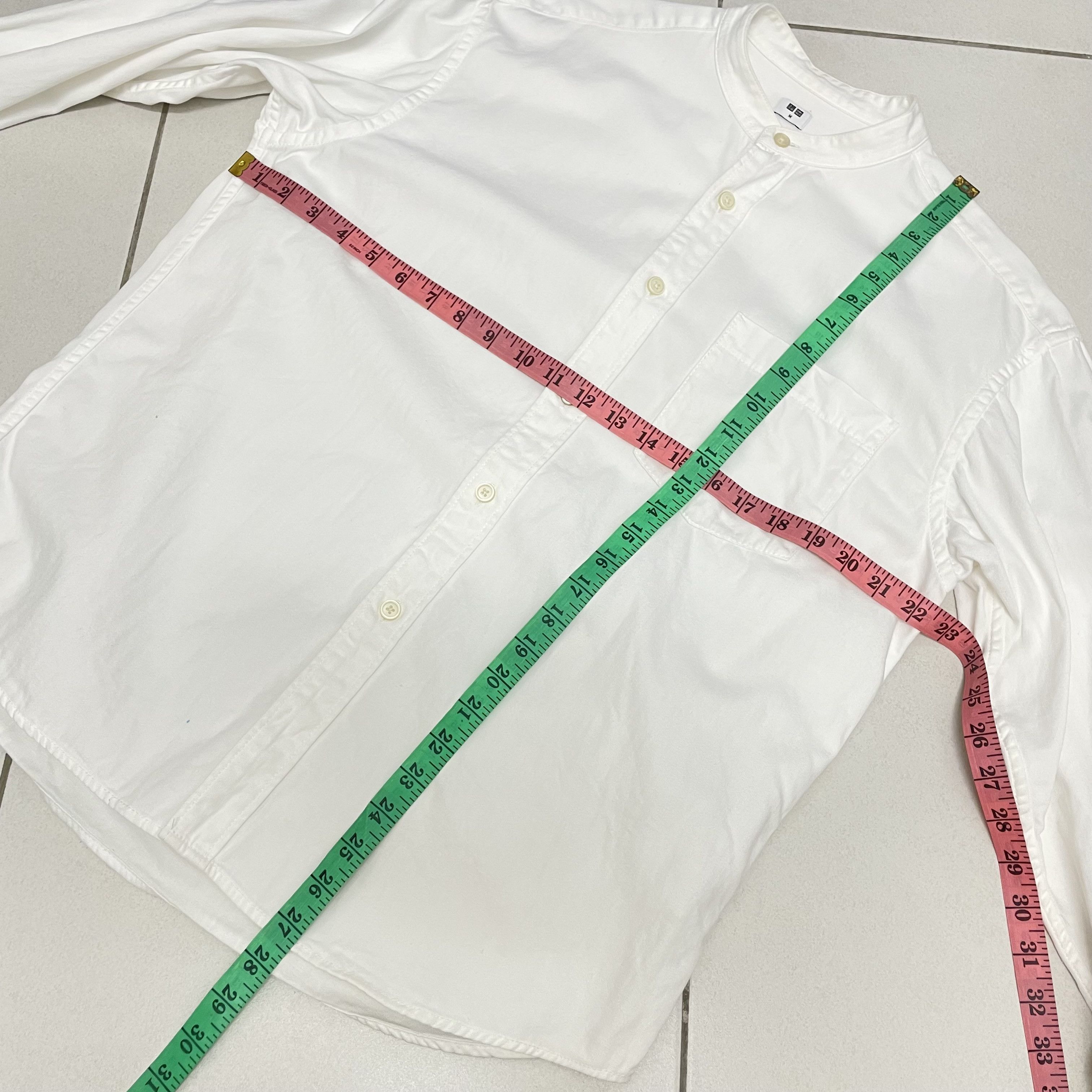 Japanese Brand × Uniqlo ⭐️SALE⭐️ [M] UNIQLO MANDARIN SHIRT Size US M / EU 48-50 / 2 - 3 Thumbnail