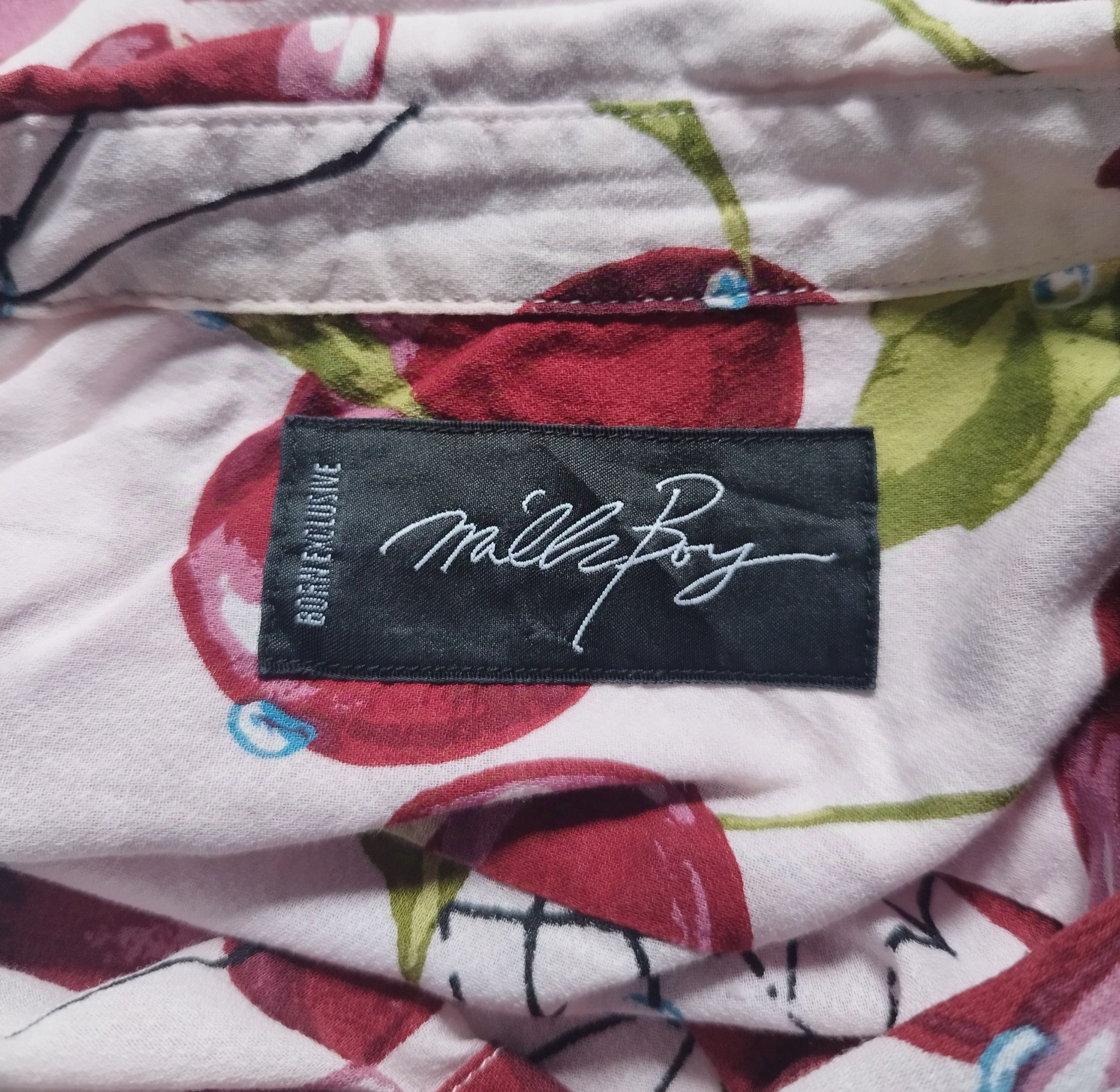If Six Was Nine × Japanese Brand × Yasuyuki Ishii Milkboy taran cherry shirt Size US M / EU 48-50 / 2 - 4 Thumbnail