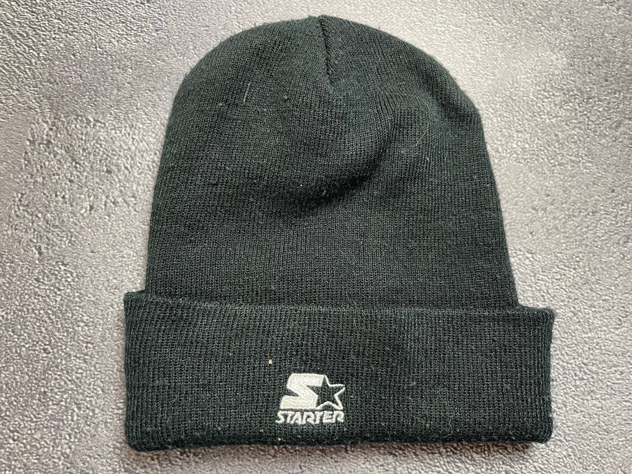 NBA 1990’s Vintage Charlotte Hornets Spell Out Cuffed Beanie Hat Size ONE SIZE - 2 Thumbnail