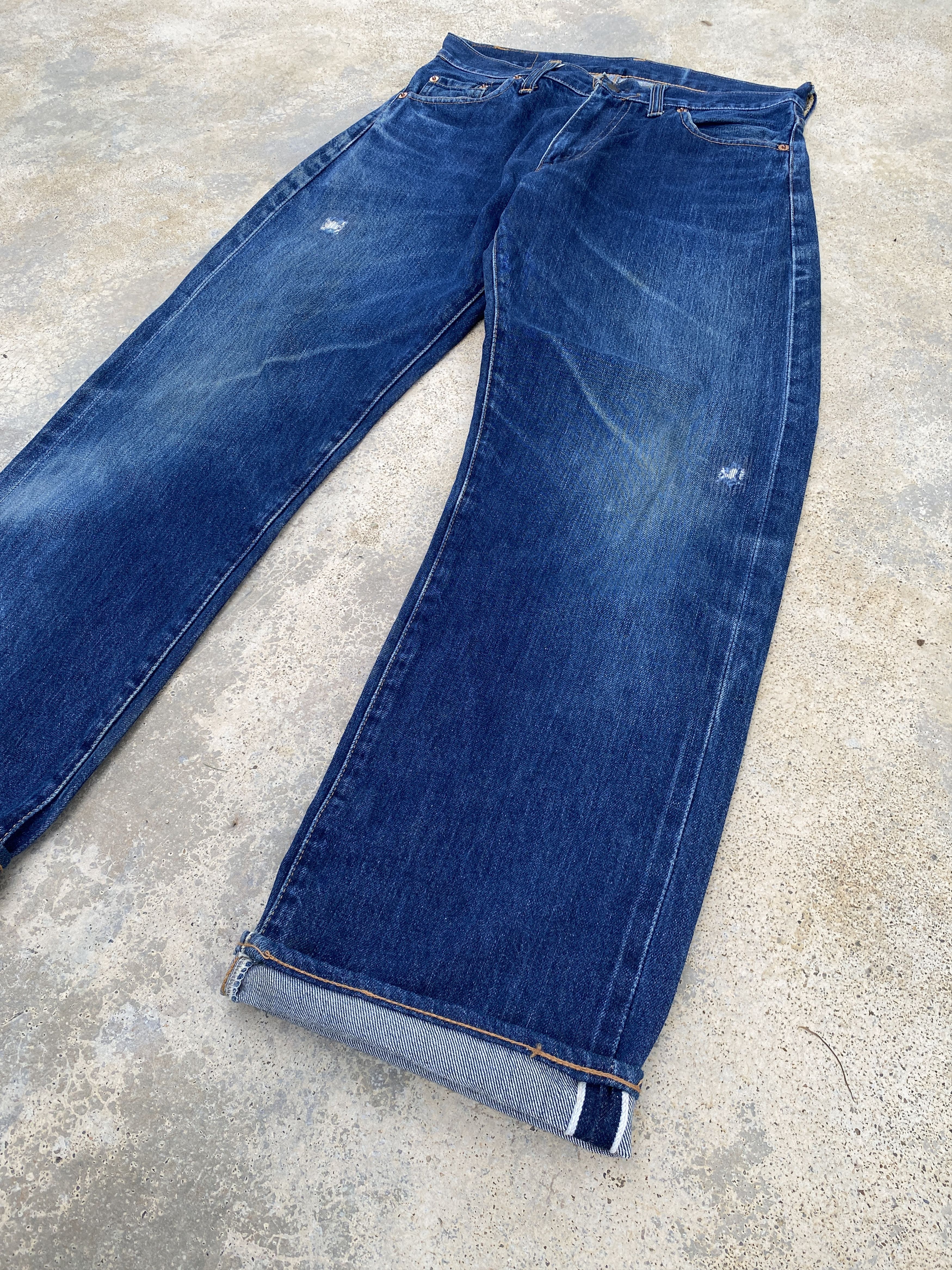 Levi's × Levi's Vintage Clothing Levis 551ZXX LVC USA Big E Selvedge Jeans Size US 30 / EU 46 - 5 Thumbnail