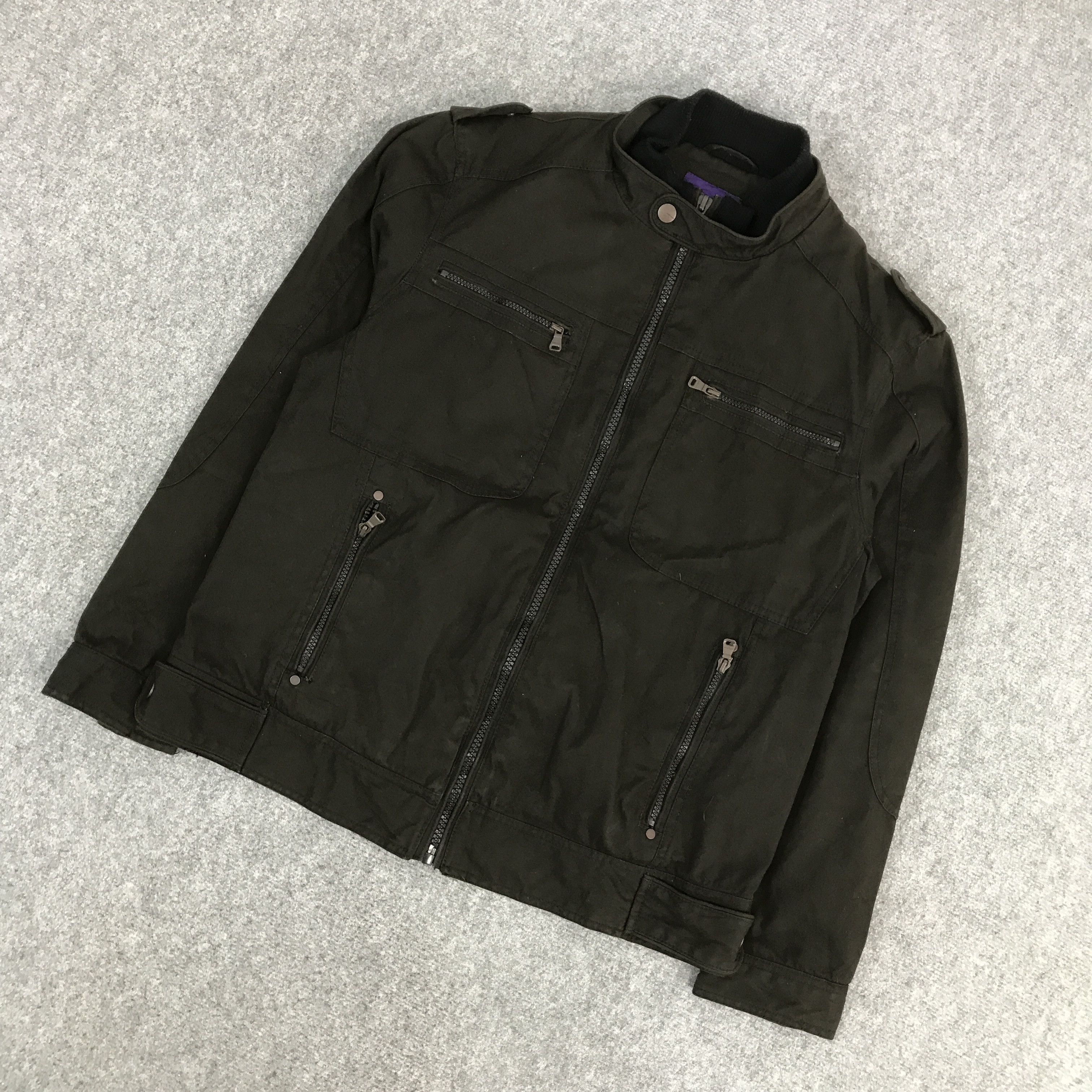 Japanese Brand × Zara ZARA MAN DESIGN ZIPPER JACKET Size US L / EU 52-54 / 3 - 5 Thumbnail