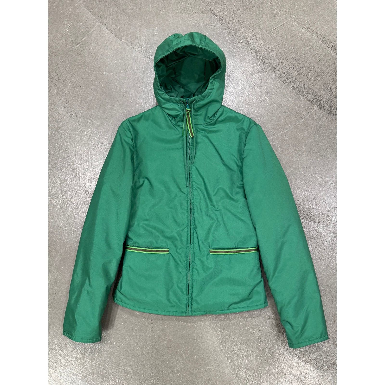 Miu Miu S/S1999 Miu Miu green nylon technical jacket Size US M / EU 48-50 / 2 - 1 Thumbnail