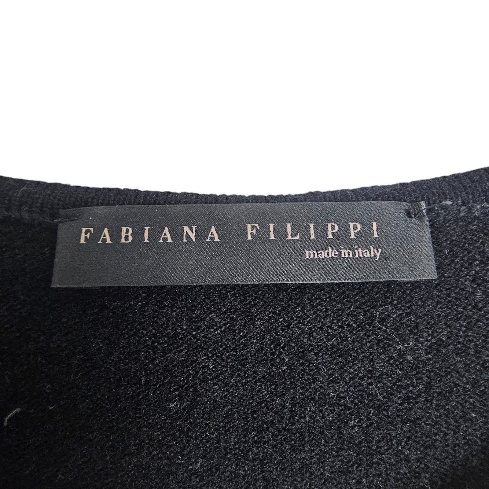 Fabiana Filippi Fabiana Filippi Cashmere Wool Silk Sweater Quiet Luxury Size XXS / US 00 / IT 34 - 6 Thumbnail