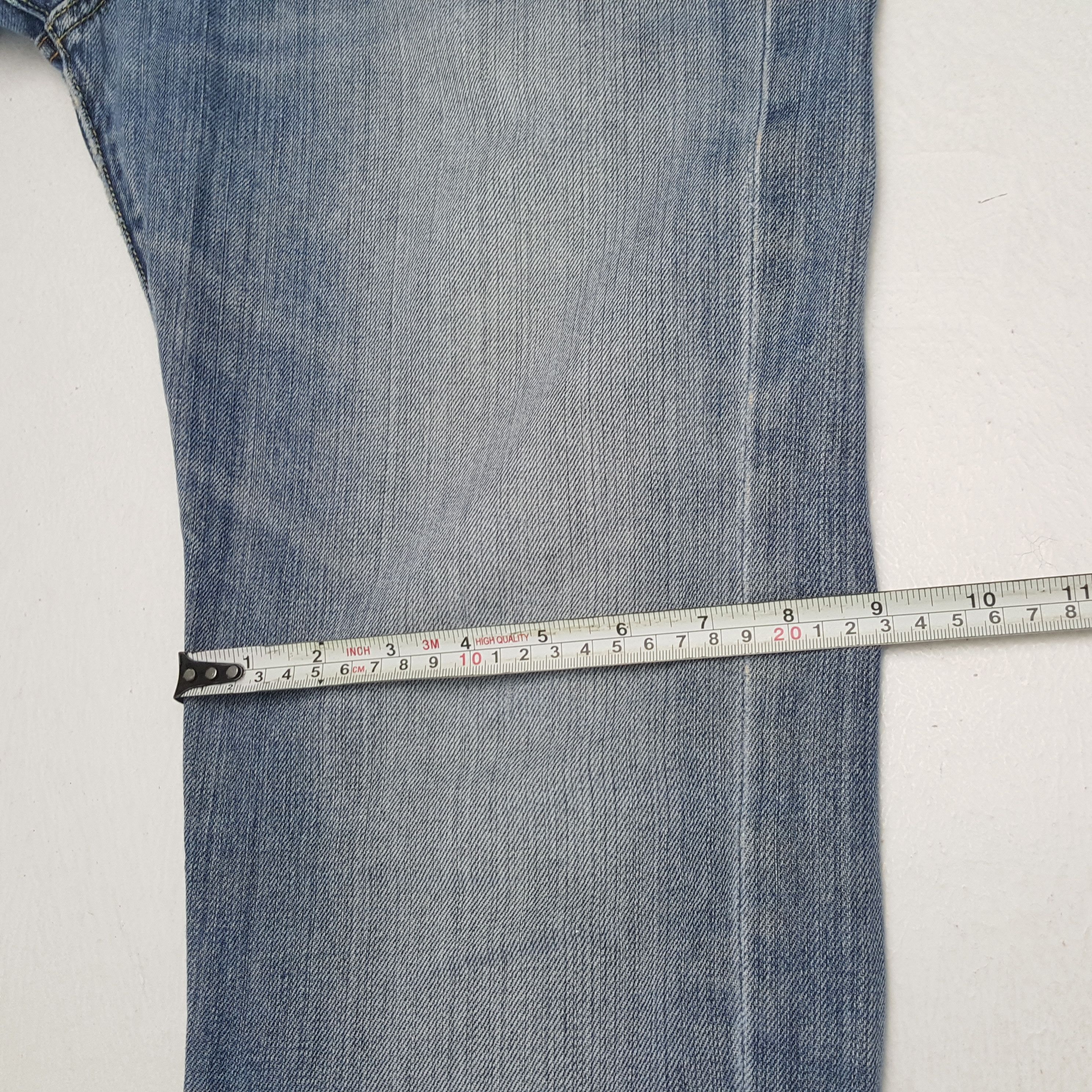 Christian Audigier × Ed Hardy × Vintage ED HARDY Designer Brand Fashion Style Custom Art Jeans Size US 32 / EU 48 - 10 Thumbnail