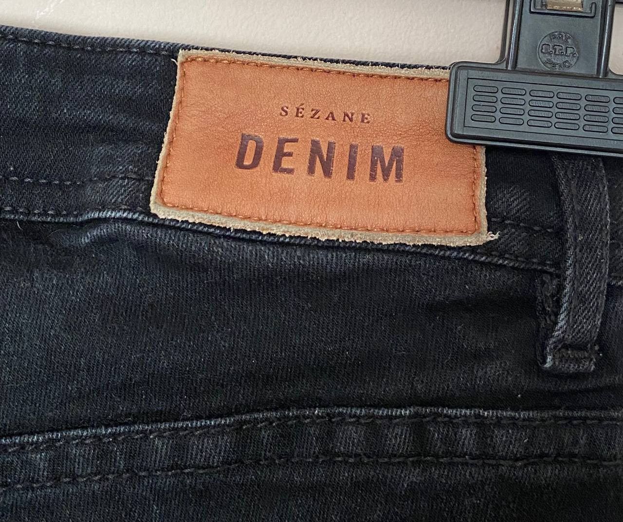 Sezane Women’s Sezane Denim jeans black size 27 Size 27" / US 4 / IT 40 - 7 Thumbnail