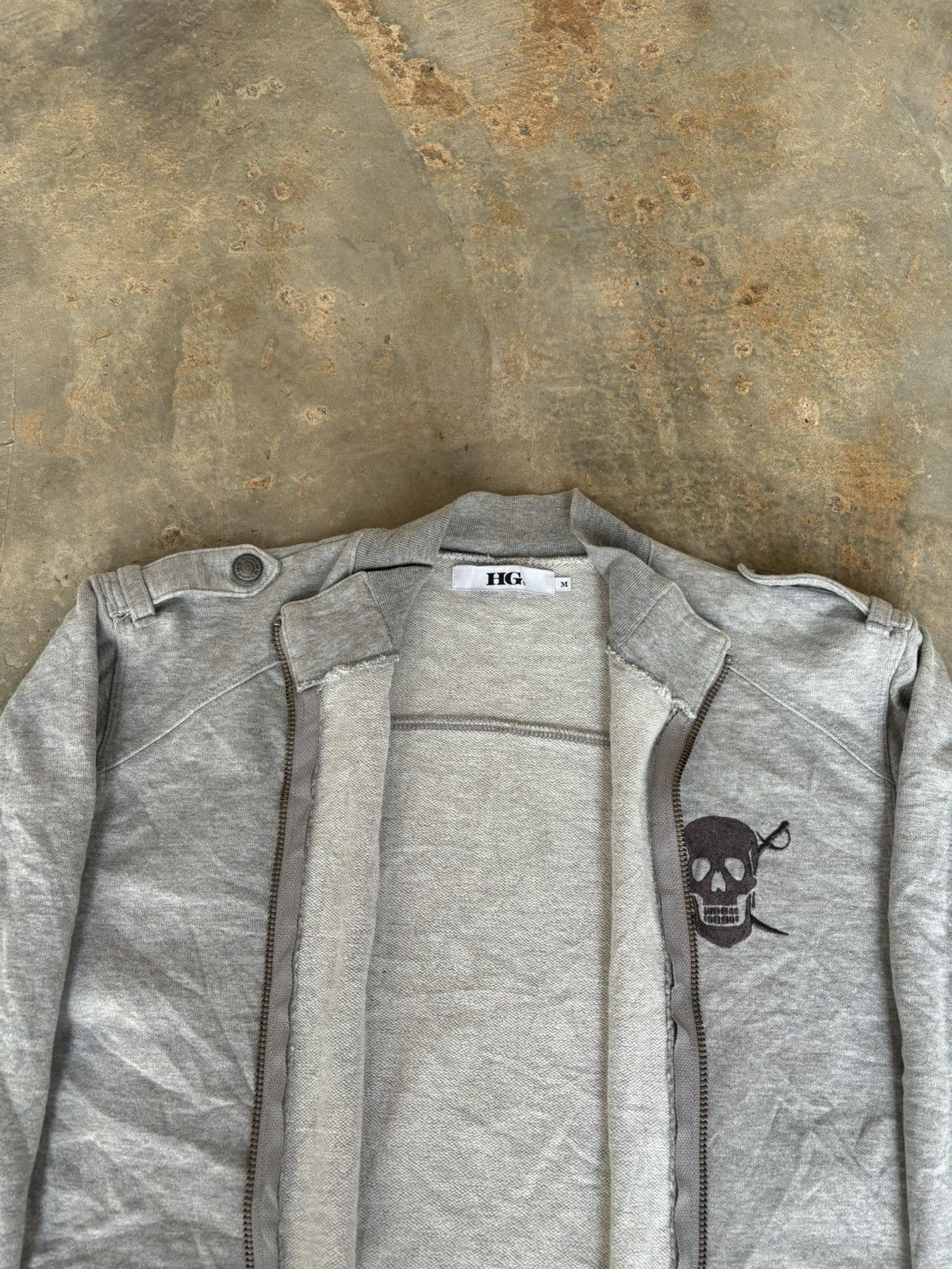 Hysteric Glamour Hysteric Glamour Skull Zip Sweatshirt Size US M / EU 48-50 / 2 - 5 Thumbnail