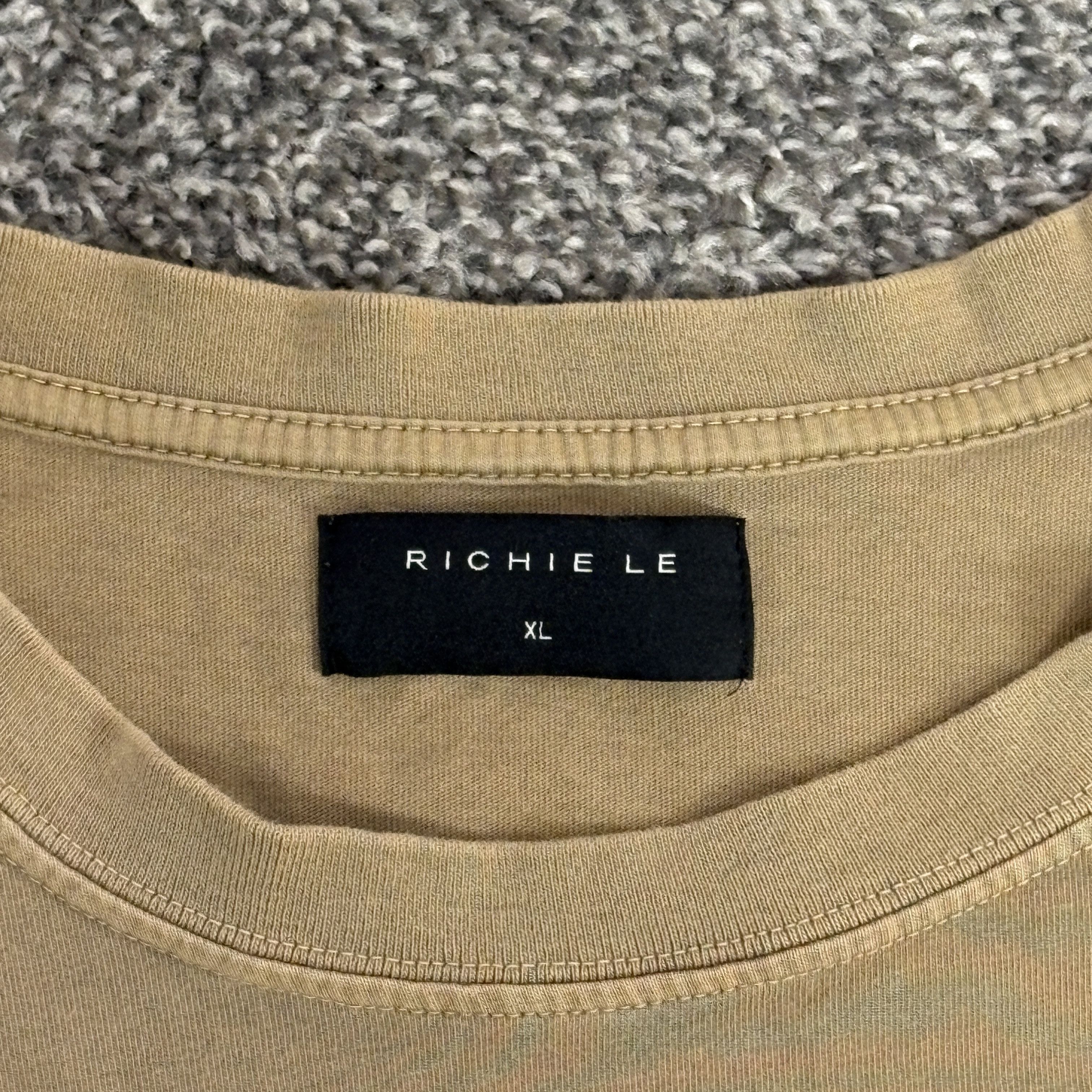 Richie Le Collection Richie Le Daily Tee Gold/Tan, Size XL (Read description!) Size US XL / EU 56 / 4 - 4 Thumbnail