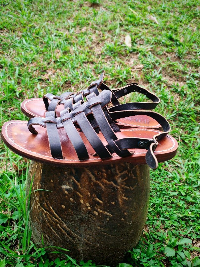 La Botte Gardiane La Botte Gardiane Leather Sandals EU40 France Rare Size US 8 / EU 41 - 1 Thumbnail