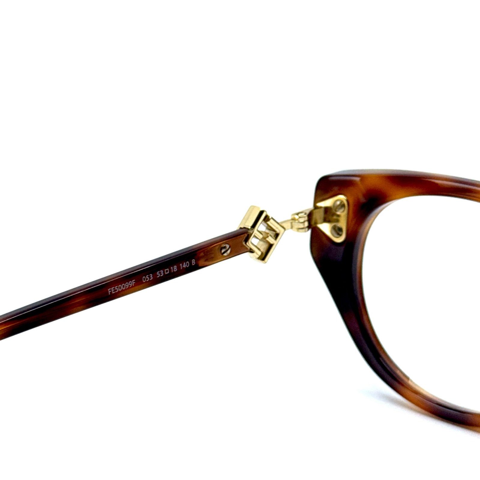 Fendi New, FENDI Eyeglasses FE50099F 053 Authentic Size ONE SIZE - 8 Thumbnail