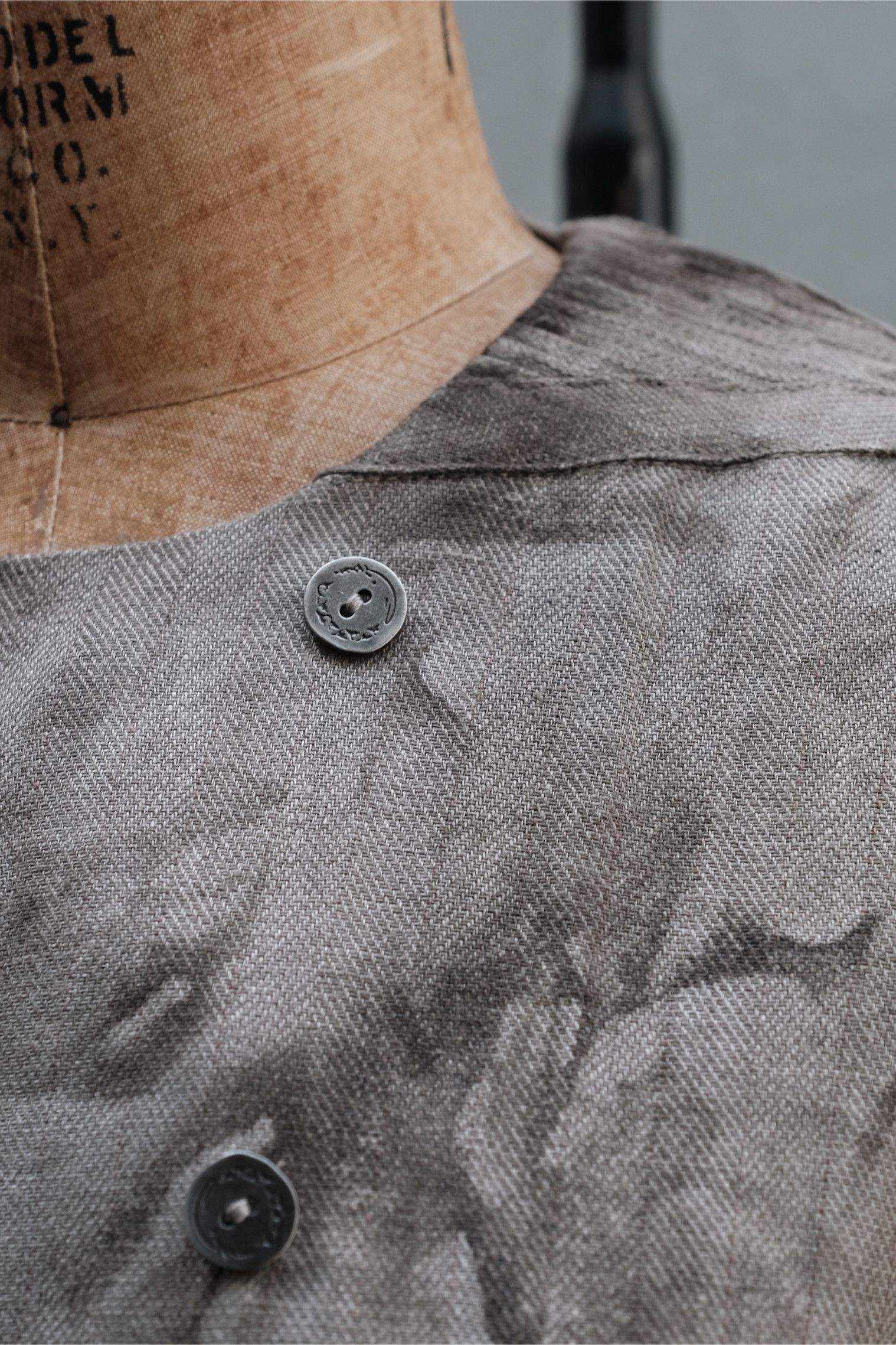 Professor.E Professor.E Forgotten Materials Collarless Shirt Size US S / EU 44-46 / 1 - 6 Thumbnail