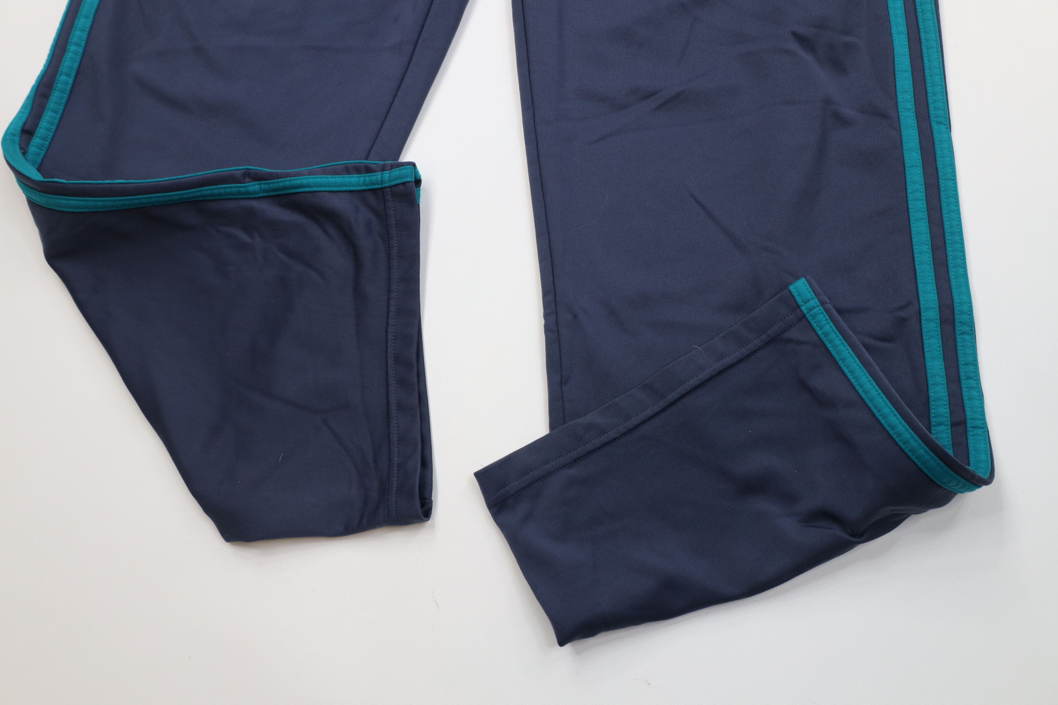 Adidas Vintage Y2K Adidas Wide Leg Sweatpants Pants Steel Blue Size US 36 / EU 52 - 5 Thumbnail