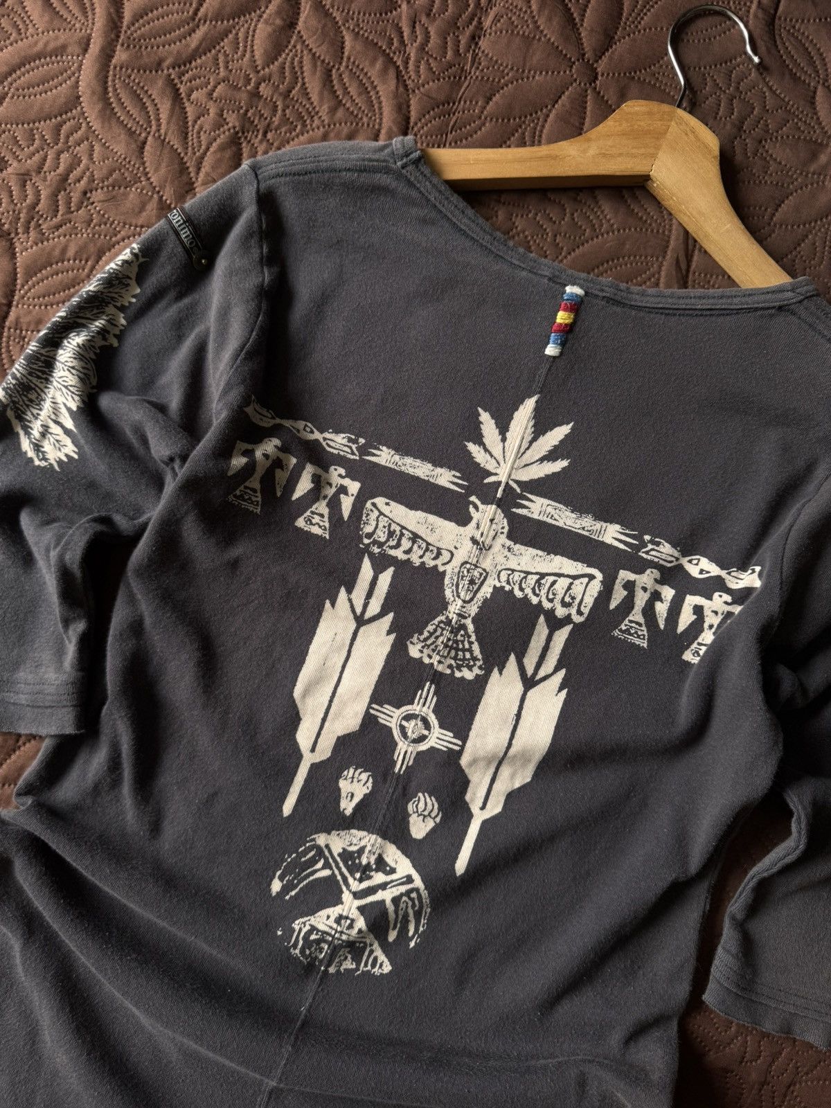 If Six Was Nine Gerorimo native american style design three quarter Size S / US 4 / IT 40 - 11 Thumbnail
