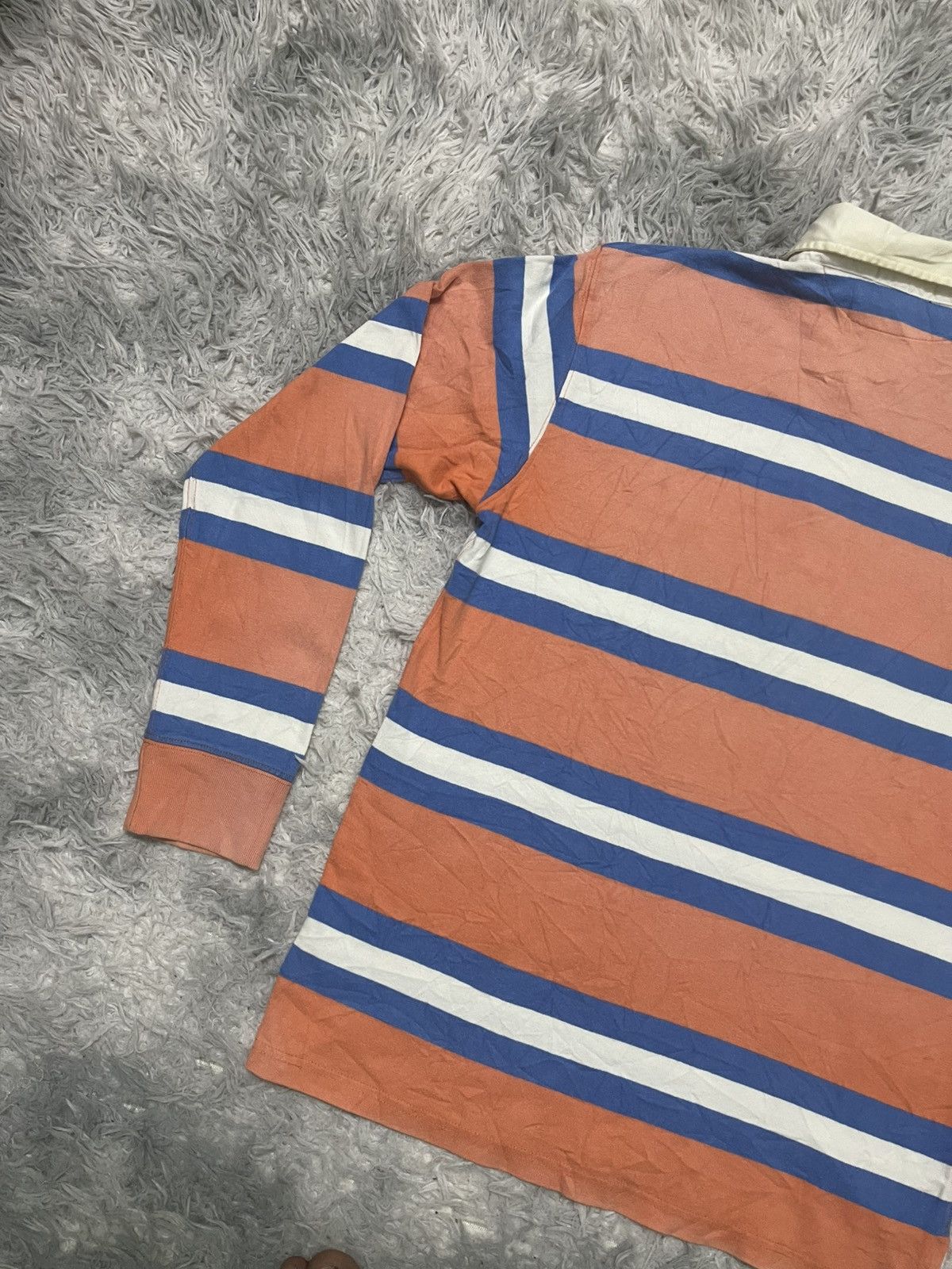 Polo Ralph Lauren 2000s POLO BY RALPH LAUREN STRIPES POLO SHIRT Size US S / EU 44-46 / 1 - 11 Thumbnail
