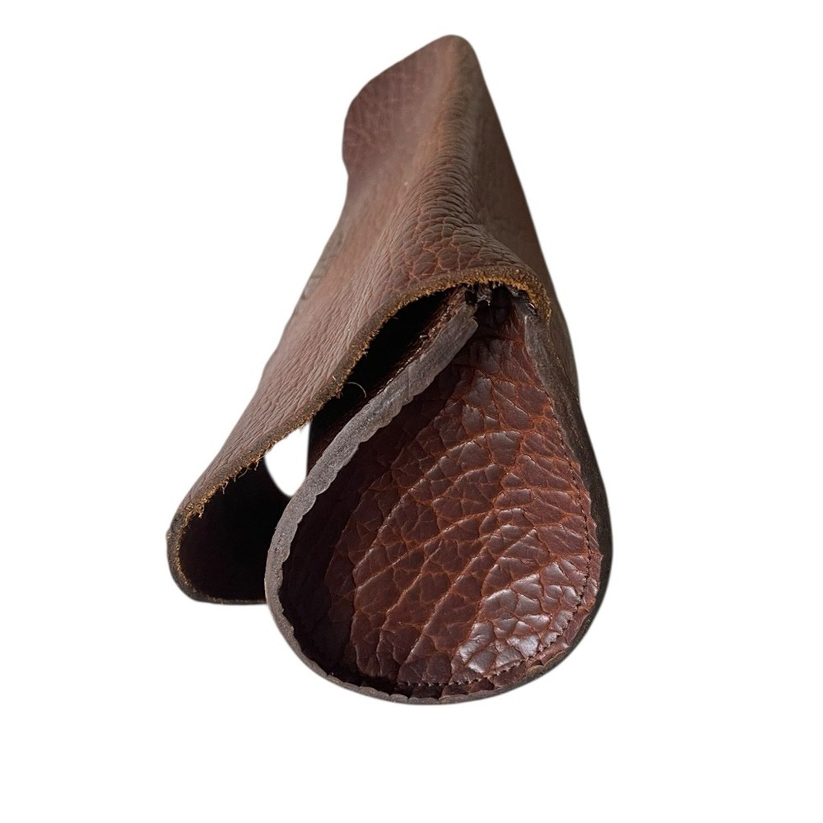 Other Stash Brown Shrunken bison baguette clutch NWT Size ONE SIZE - 2 Thumbnail