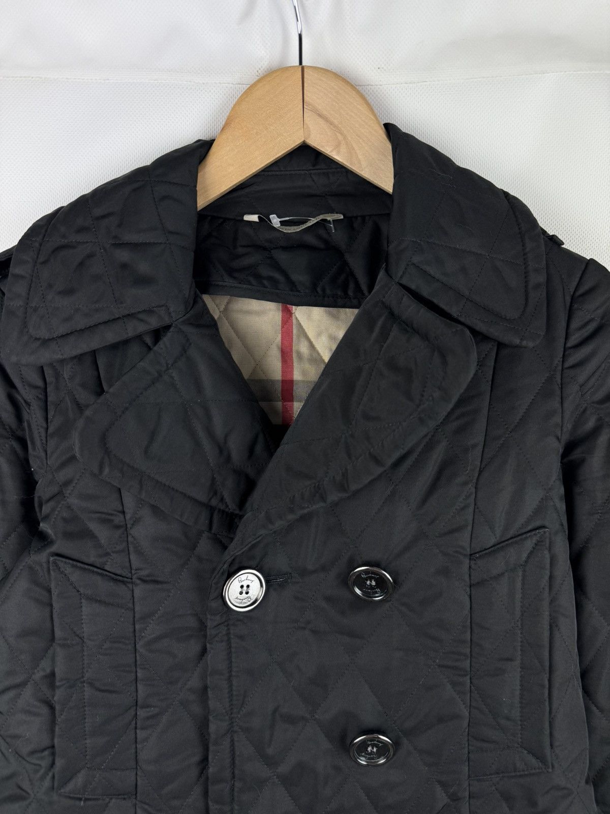 Burberry Burberry London Ladies Double Breasted Quilted Jacket Size M / US 6-8 / IT 42-44 - 6 Thumbnail