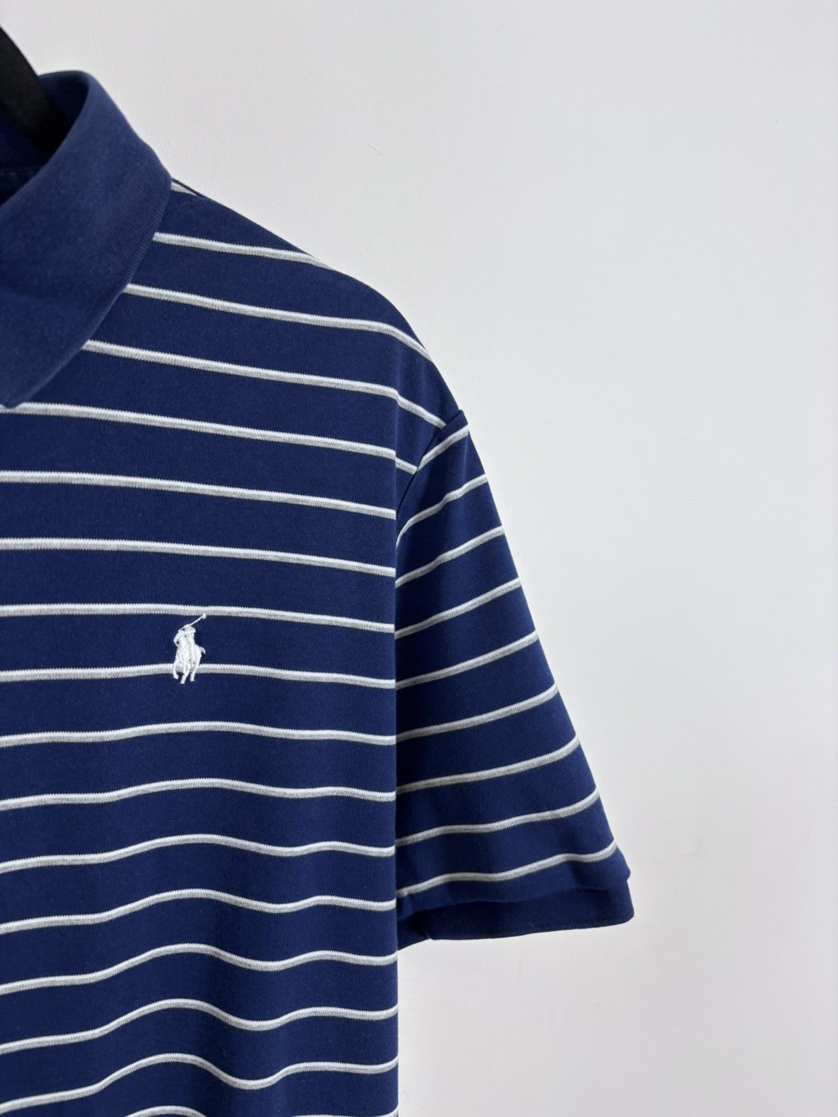 Polo Ralph Lauren Polo Ralph Lauren Men’s Classic Fit Navy White Polo Shirt Size US XL / EU 56 / 4 - 7 Thumbnail