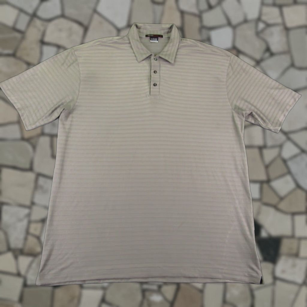 Nike Nike Tiger Woods Polo Shirt Mens XL Brown Golf Dri-Fit Knit Short Sleeve Collared Visual Logo Regular Tee Size US XL / EU 56 / 4 - 1 Thumbnail