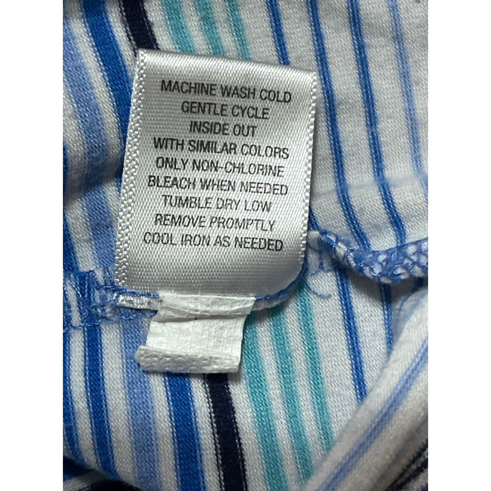 Mossimo Mossimo Dress, Women's Size Small, Blue Purple Striped, Smocked, Sleeveless Sundress, Casual, Regular, Short Dress, Pullover, Adults Womens, Mossimo Size S / US 4 / IT 40 - 6 Thumbnail