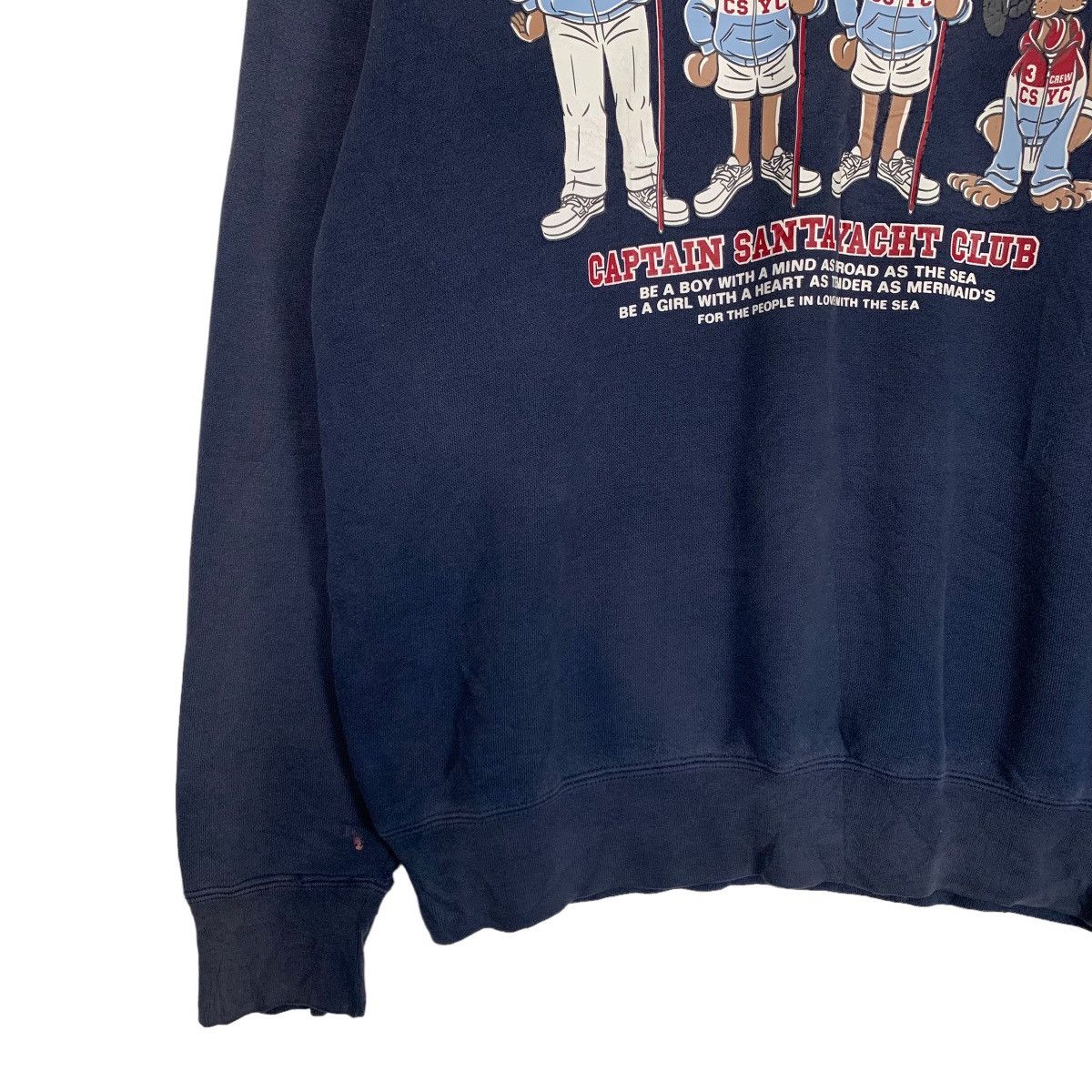 Japanese Brand CAPTAIN SANTA Big Logo Graphic Sweatshirt #0662-C31 Size US M / EU 48-50 / 2 - 3 Thumbnail