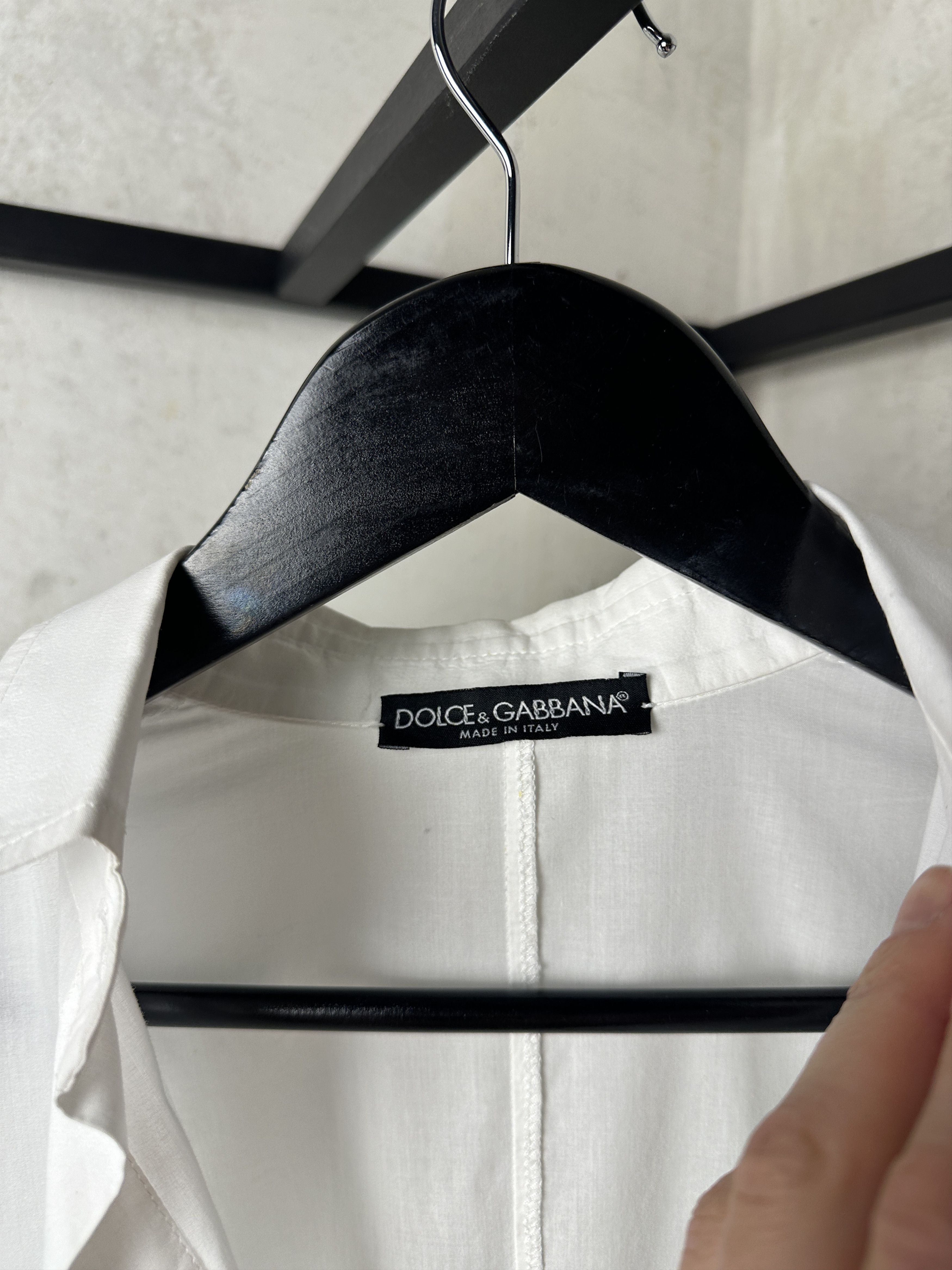 Dolce & Gabbana Dolce & Gabbana Slim Fit Shirt Size XS / US 0-2 / IT 36-38 - 4 Thumbnail