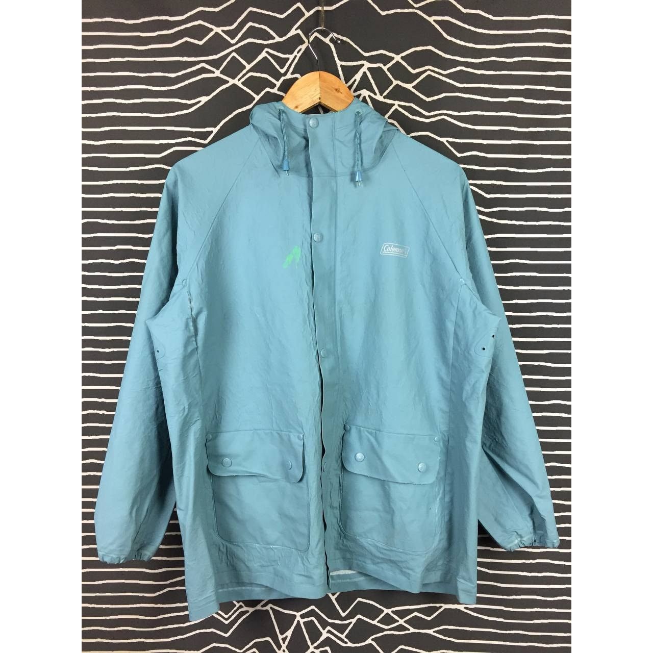 Coleman × Vintage Coleman Outdoor Workwear Rain Shell Jacket Size US M / EU 48-50 / 2 - 1 Thumbnail