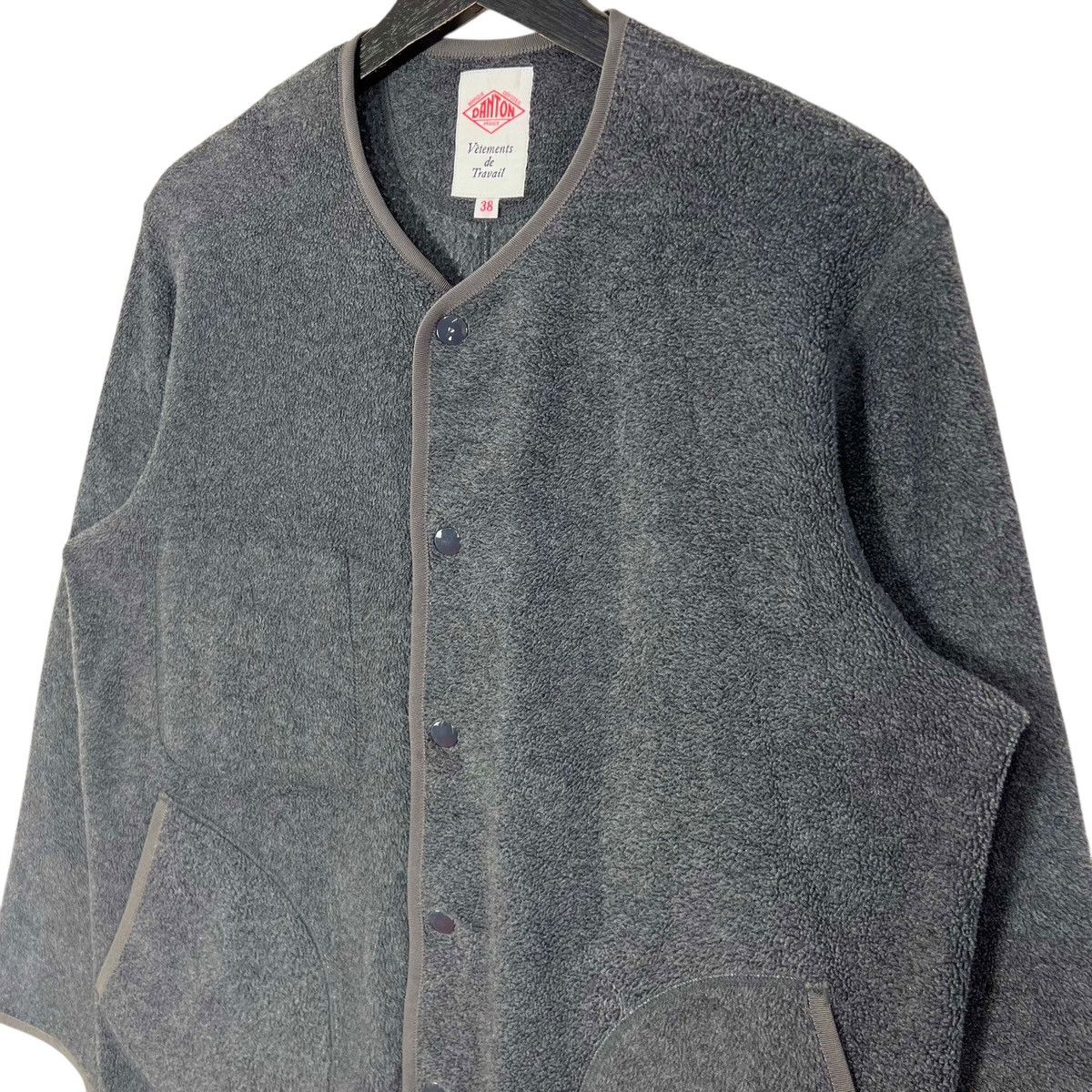 Danton Danton Women Fleece Jacket Size S / US 4 / IT 40 - 4 Thumbnail