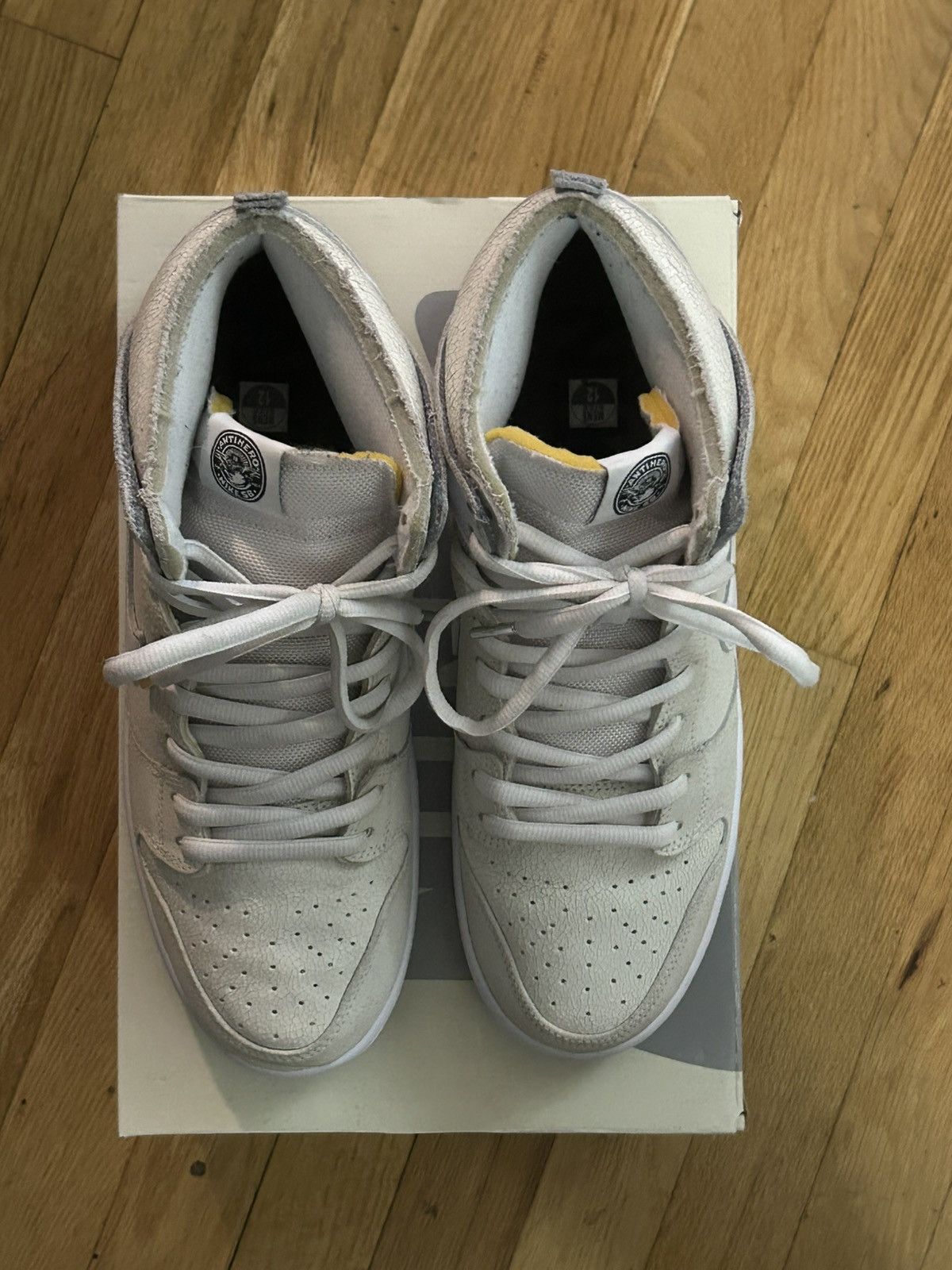 Nike SB Nike SB dunk high X Anti Hero size 12 Size US 12 / EU 45 - 4 Thumbnail