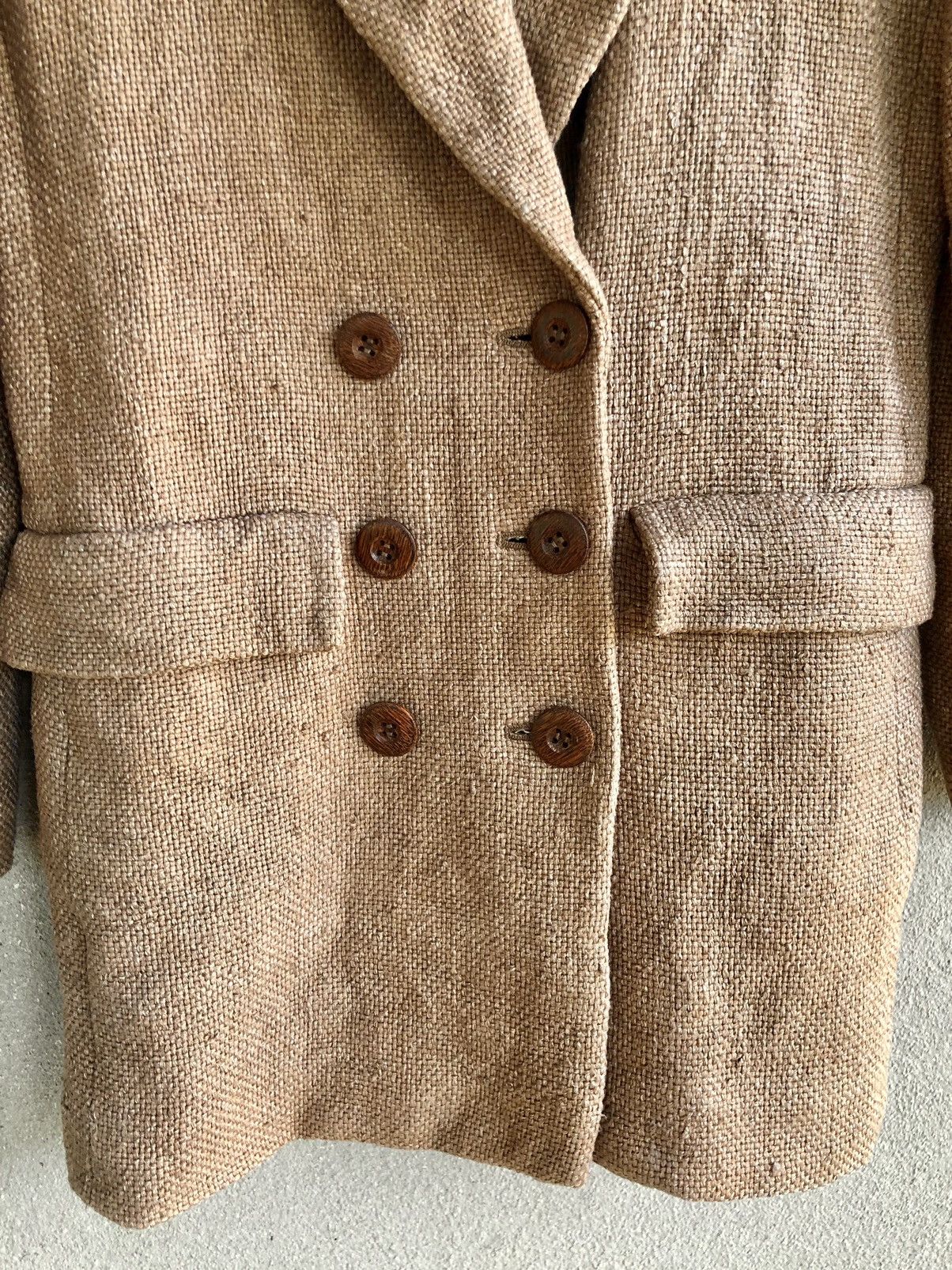 Christian Dior Monsieur Vintage Christian Dior crochet double breast coat jacket Size M / US 6-8 / IT 42-44 - 6 Thumbnail