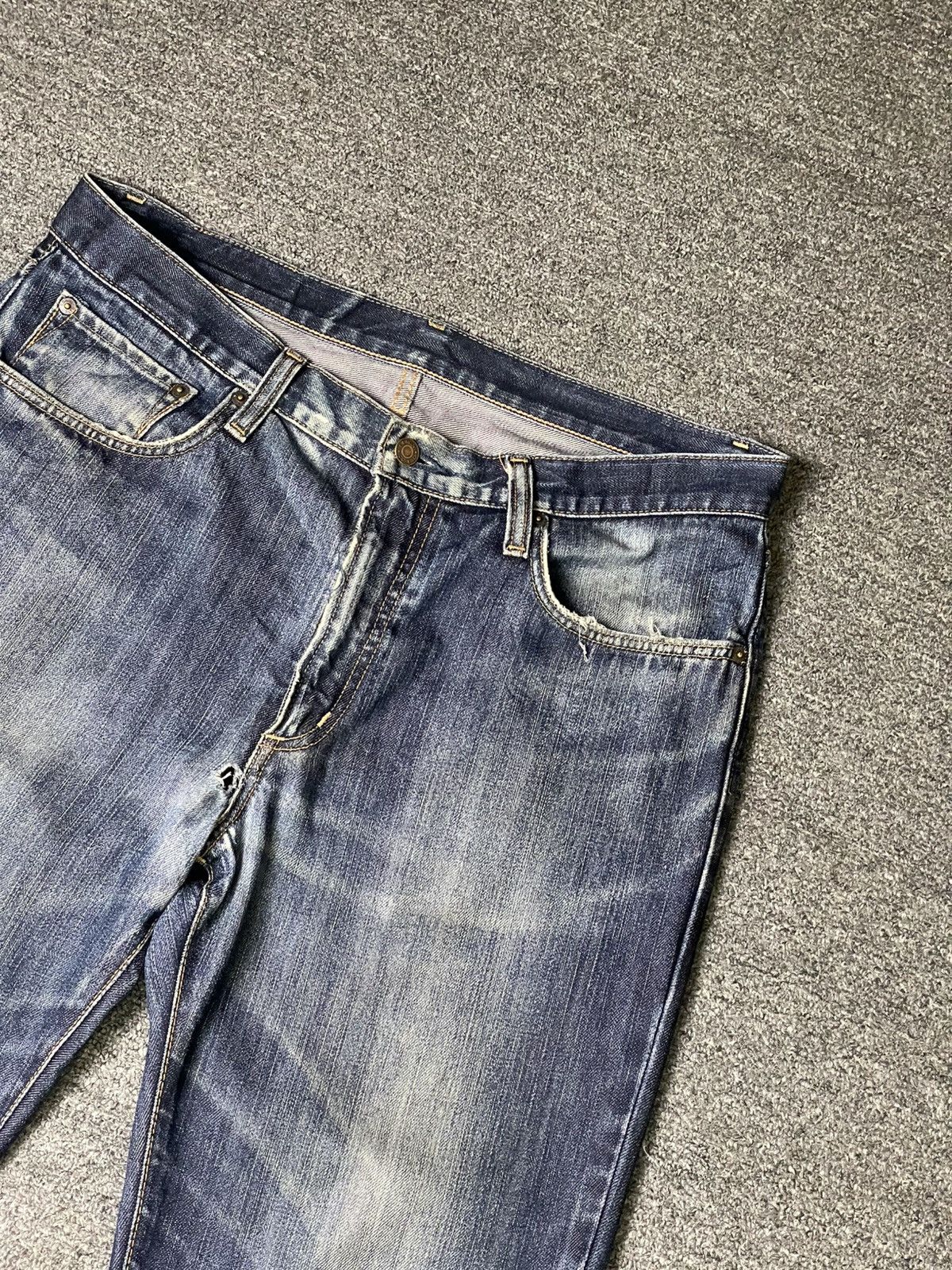 Edwin × Vintage Vintage EDWIN 403 Casual Jeans (92) Size US 36 / EU 52 - 2 Thumbnail