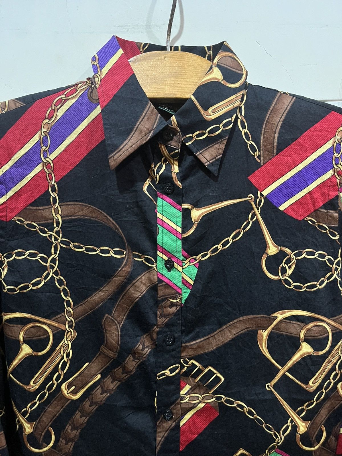 Ralph Lauren Polo Ralph Lauren Baroque Shirt Longsleeve Size XS / US 0-2 / IT 36-38 - 3 Thumbnail