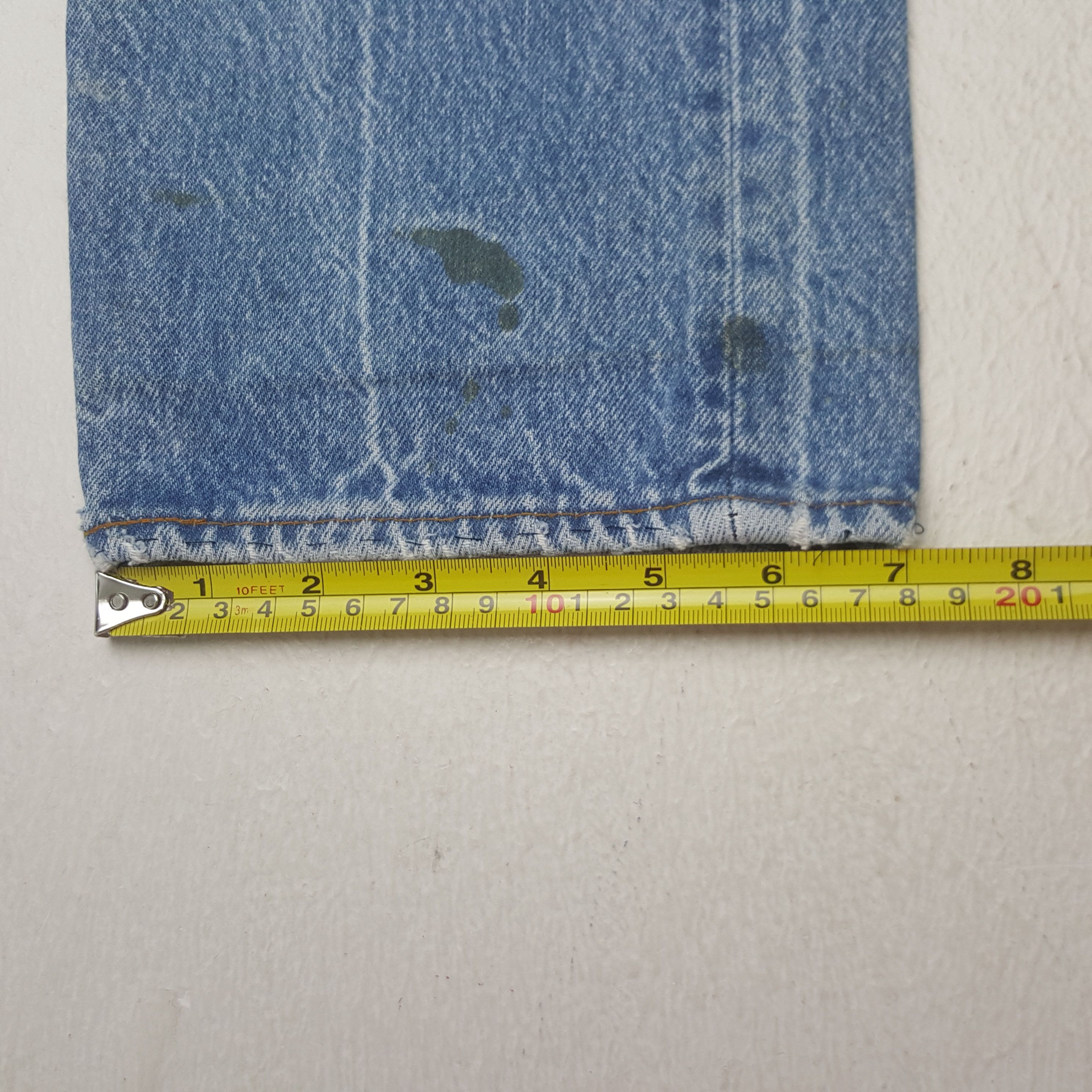 Levi's Vintage Levi Strauss & Co 501 American Denim Jeans RR15 Size US 29 - 13 Thumbnail