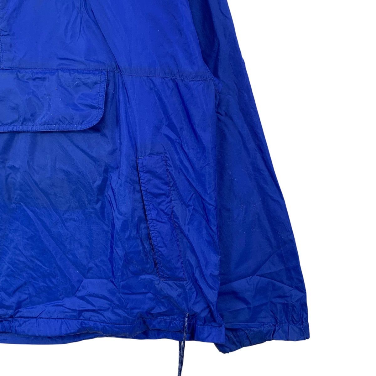 Lands' End LANDS' END Anorak Design Blue Hooded Bomber Jacket Size US L / EU 52-54 / 3 - 6 Thumbnail