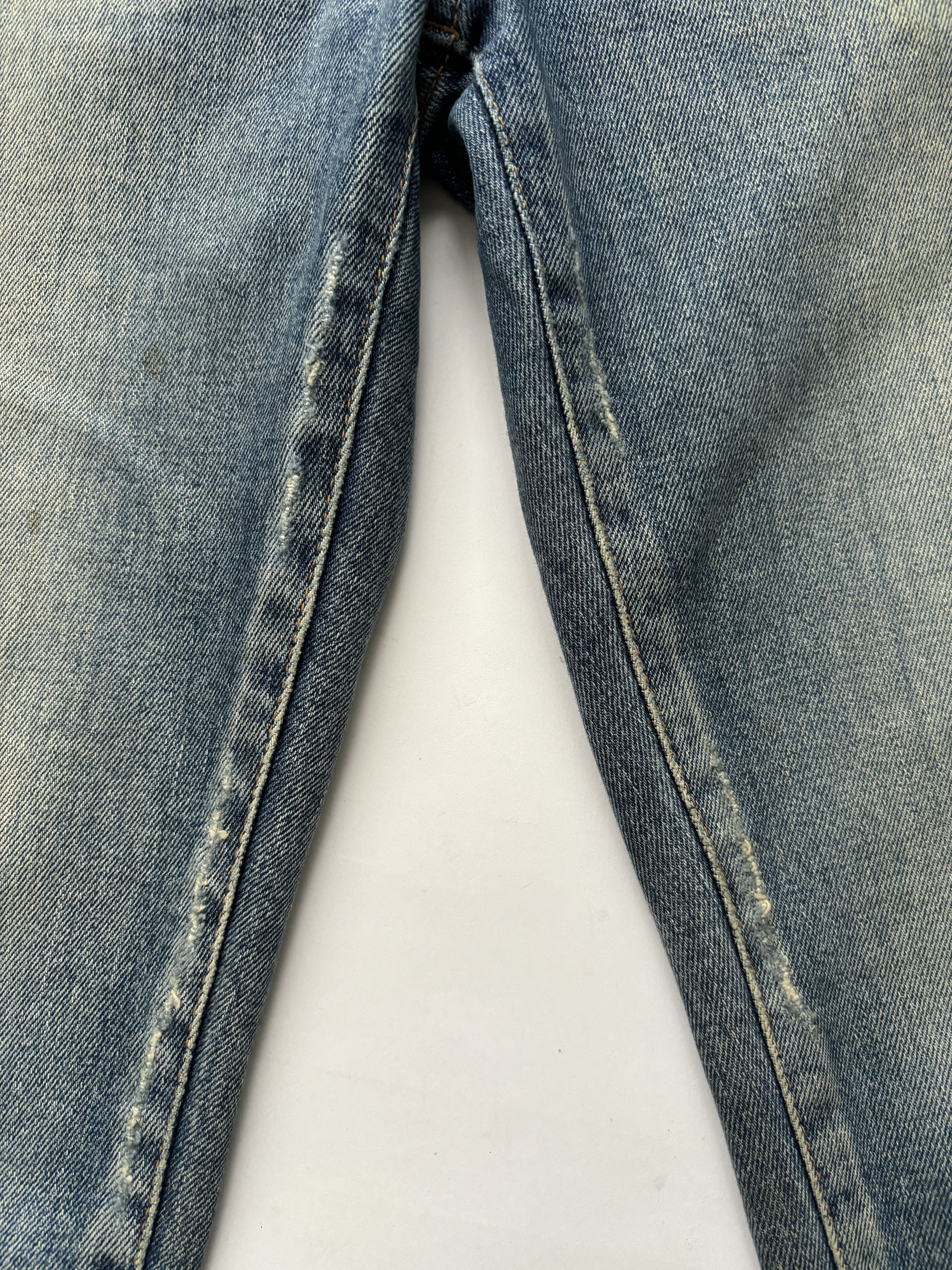 Hedi Slimane × Saint Laurent Paris ⚡️QUICK SALE⚡️2016 Saint Laurent Hedi D04 Blue Denim Jeans Size 30" / US 8 / IT 44 - 8 Thumbnail