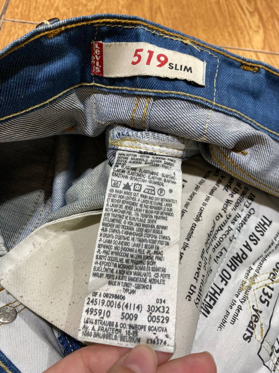 Levi's Levi's 519 Denim Jeans Size 30" / US 8 / IT 44 - 2 Thumbnail