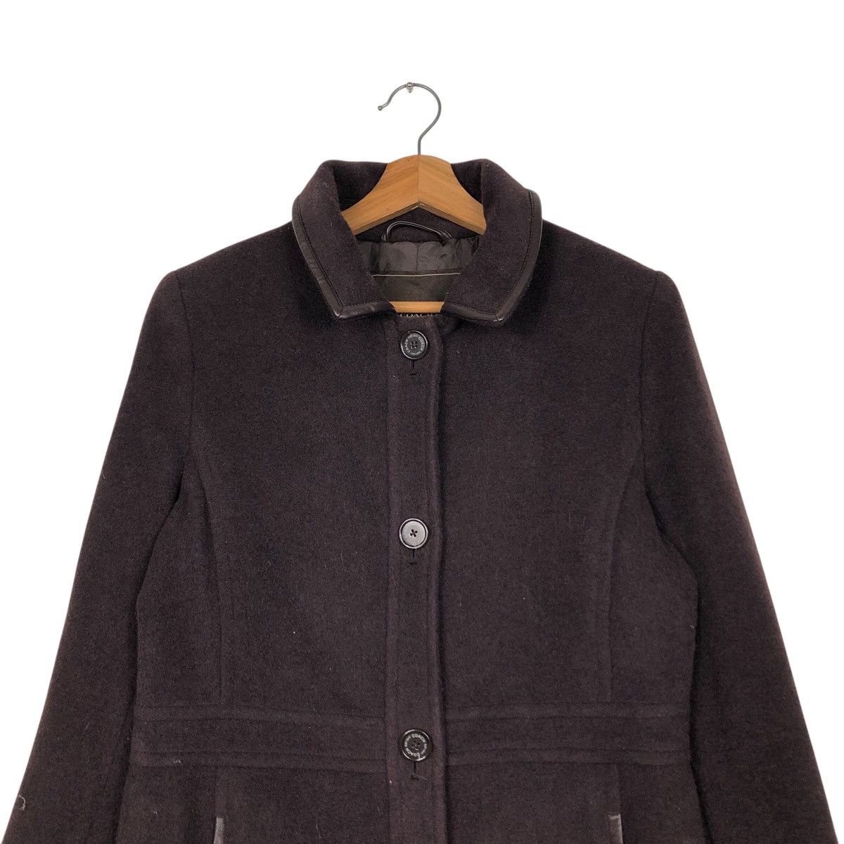 Coach 📌Vintage Coach Button Wool Jacket Size US M / EU 48-50 / 2 - 4 Thumbnail
