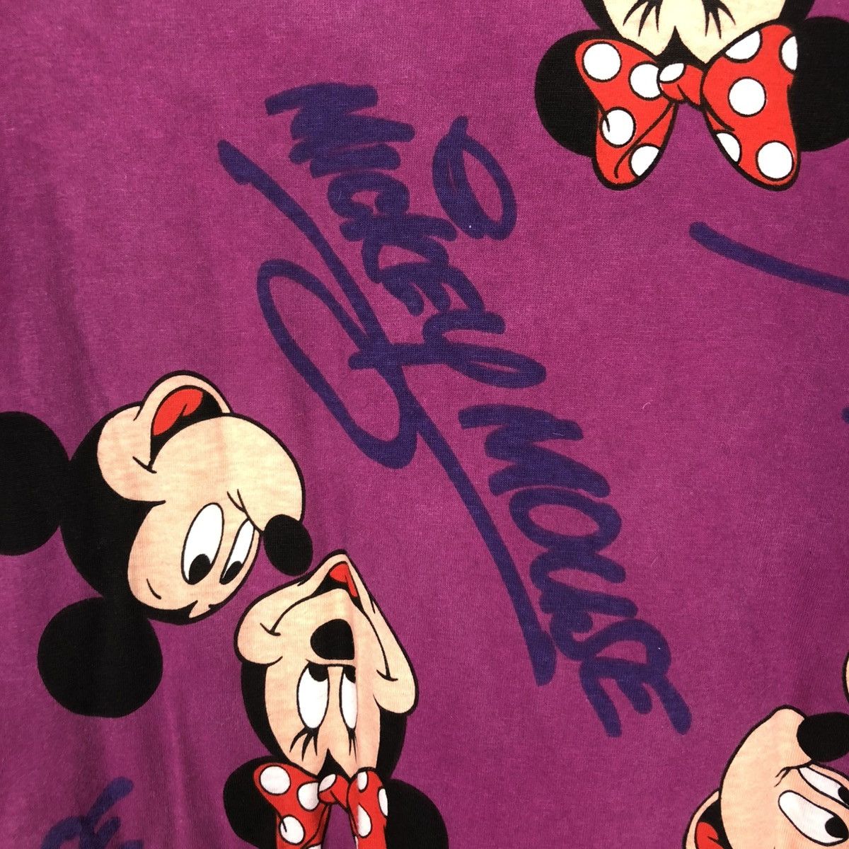 Mickey Mouse 🔥VINTAGE SWEATSHIRT DISNEY MICKEY MOUSE FULL PRINT RARE Size US M / EU 48-50 / 2 - 14 Thumbnail