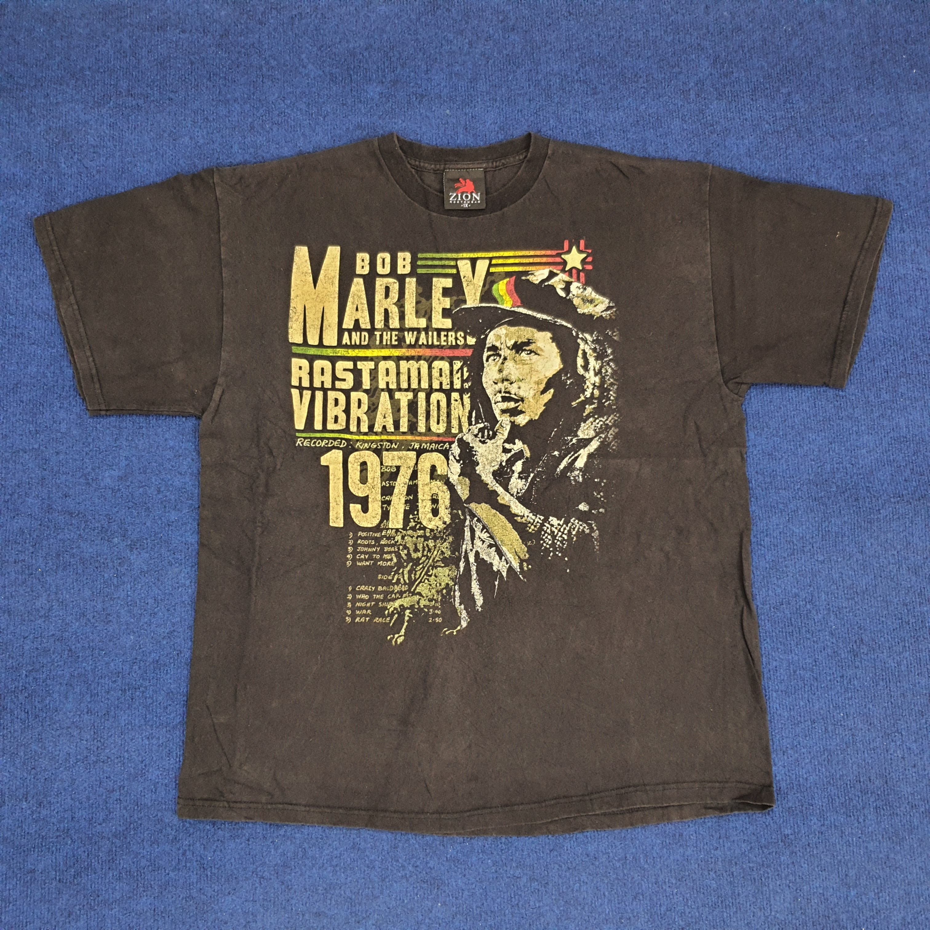 Bob Marley × Vintage Vintage Bob Marley and The Wailers T-shirt Size US XL / EU 56 / 4 - 1 Thumbnail