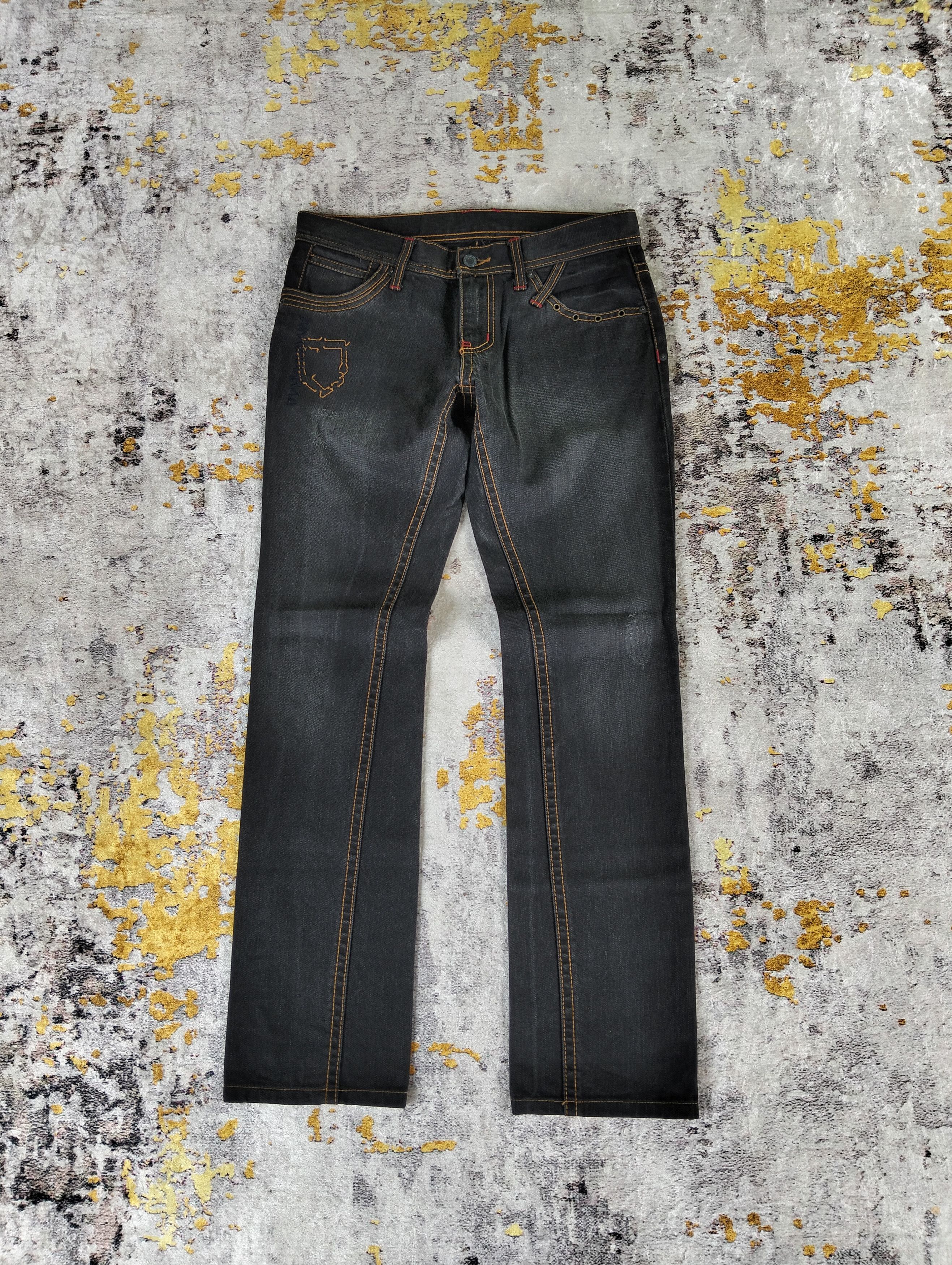 Tornado Mart Modern Lovers Japan Slim Denim Low Rise Jeans Hedi Slimane Size US 31 - 1 Thumbnail