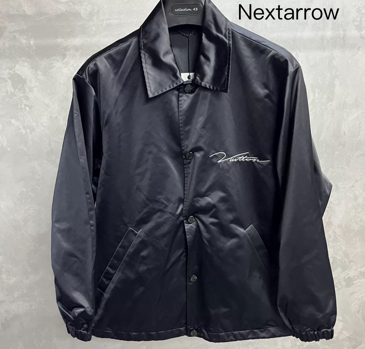 Louis Vuitton Louis Vuitton's latest black signature printed logo jacket Size US M / EU 48-50 / 2 - 1 Thumbnail