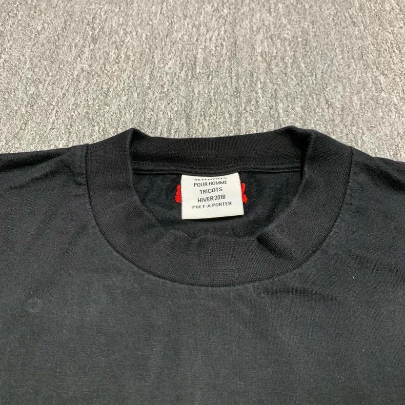 Vetements Vetements Black German chariot short sleeves 2506-Nextarrow Size US S / EU 44-46 / 1 - 8 Thumbnail