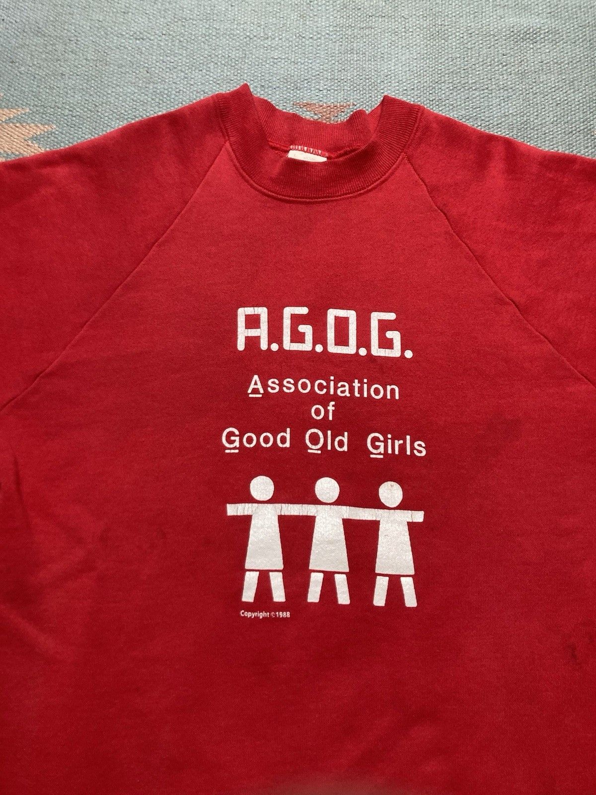 Fruit Of The Loom × Vintage sweatshirt association of good old girls women empowerment L Size US L / EU 52-54 / 3 - 4 Thumbnail