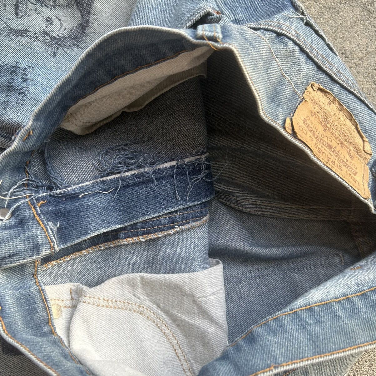 Levi's × Vintage vintage 1970s punk levis Size US 34 / EU 50 - 9 Thumbnail